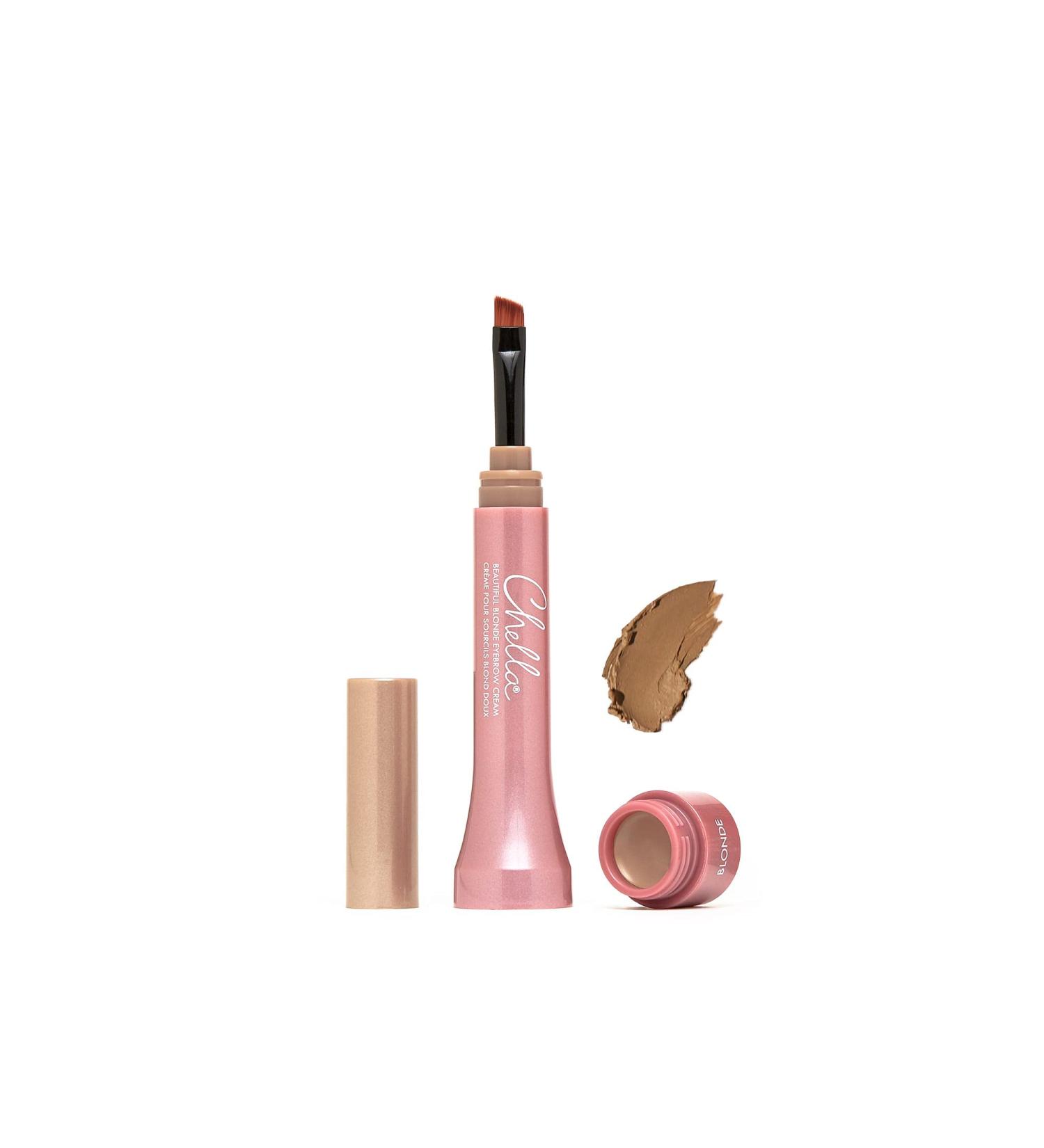 Chella Eyebrow Cream Beautiful Blonde - Vegan, Cruelty-Free, Paraben-Free, Gluten-Free Eyebrow Makeup - Long Wearing, Water Resistant 0.05 oz (Pack of 1) - Buy Online on SooperMarket.com