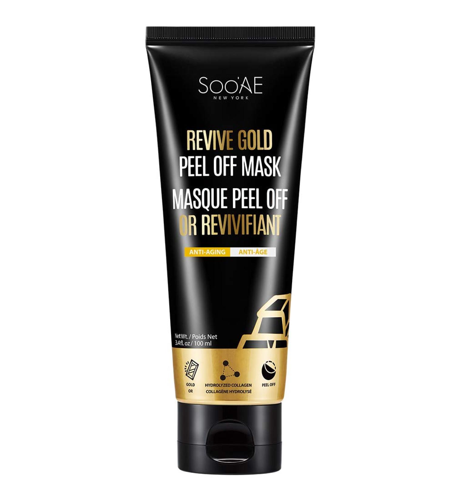 Soo Ae Revive gold peel off mask 3 Count