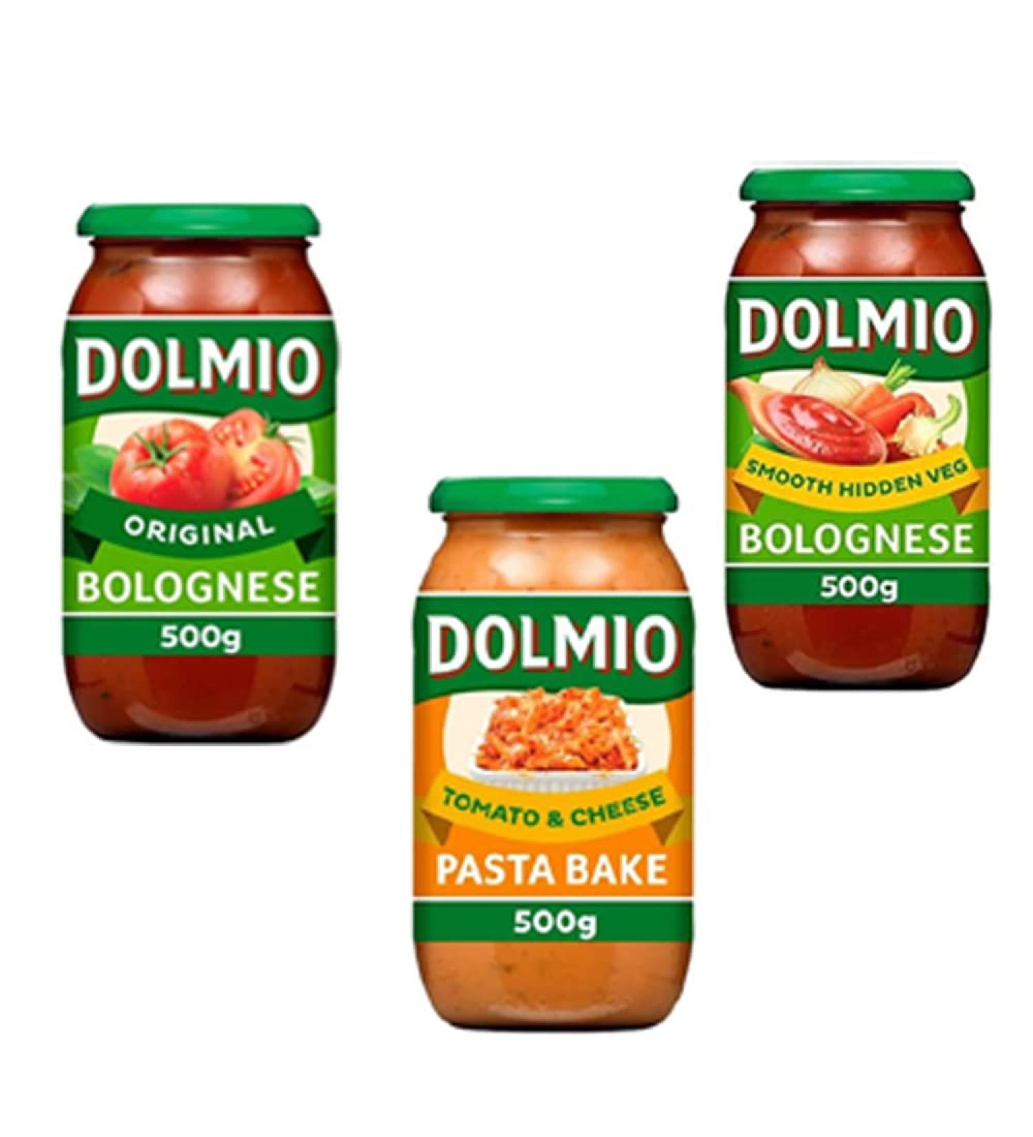 Dolmio Tomato & Cheese Original Smooth Hidden Veg Sauce Jar 500g - Pick Any 3 Your Favourite Sauce Jar - Buy Online on SooperMarket.com