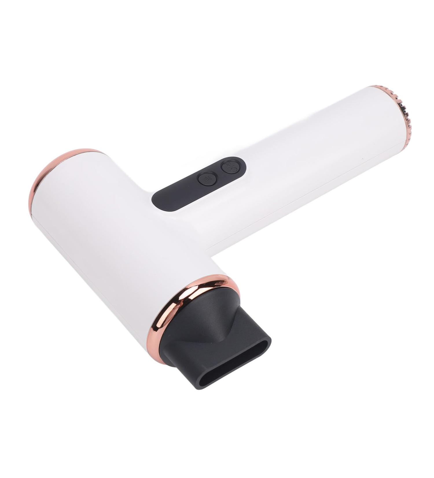 Hair Dryer with 15000mAh Battery Digital Display Hair Dryer Hair Dryer Small Hair Dryer for Travel and Outdoor Activities Silver Grey - Buy Online on SooperMarket.com