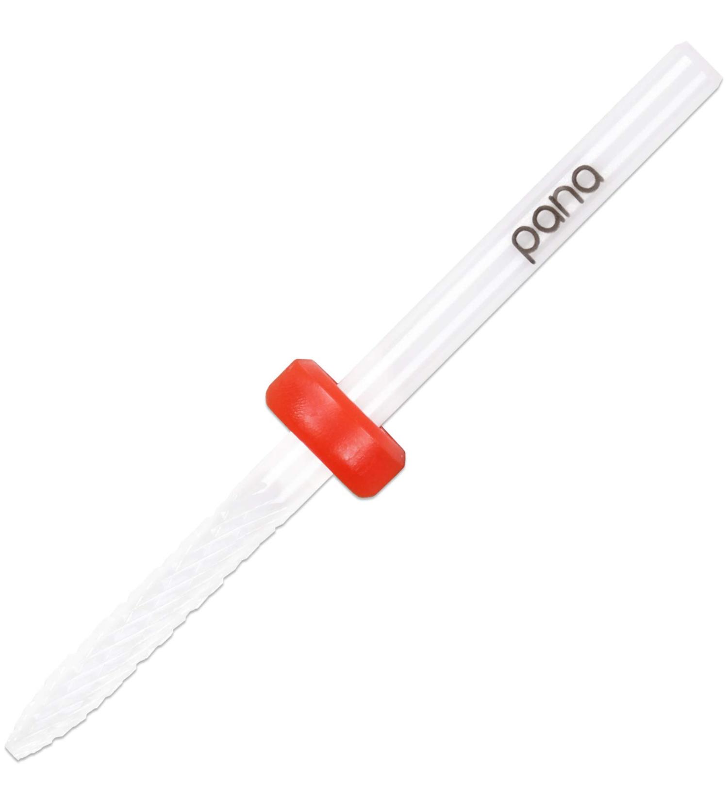 Pana Professional Ceramic White Under Nail Cleaner Bit Nail Drill - Fine Grit 3/32 Shank - Buy Online on SooperMarket.com