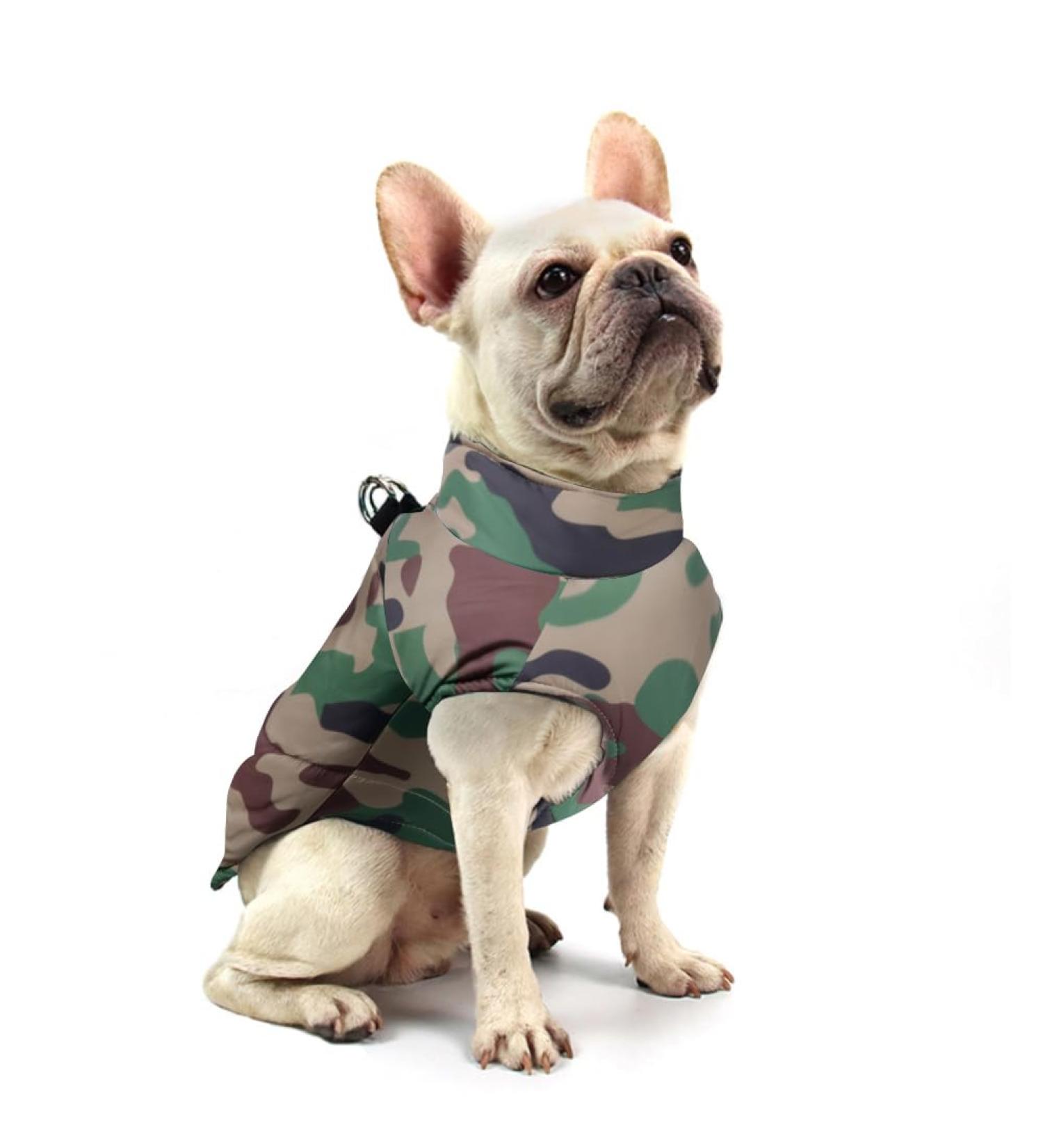 Buy Femax Waterproof Dog Coat - Warm Winter Jacket for Small to Large Dogs | Padded Camouflage Pet Clothing for Cold Weather - Buy Online on SooperMarket.com