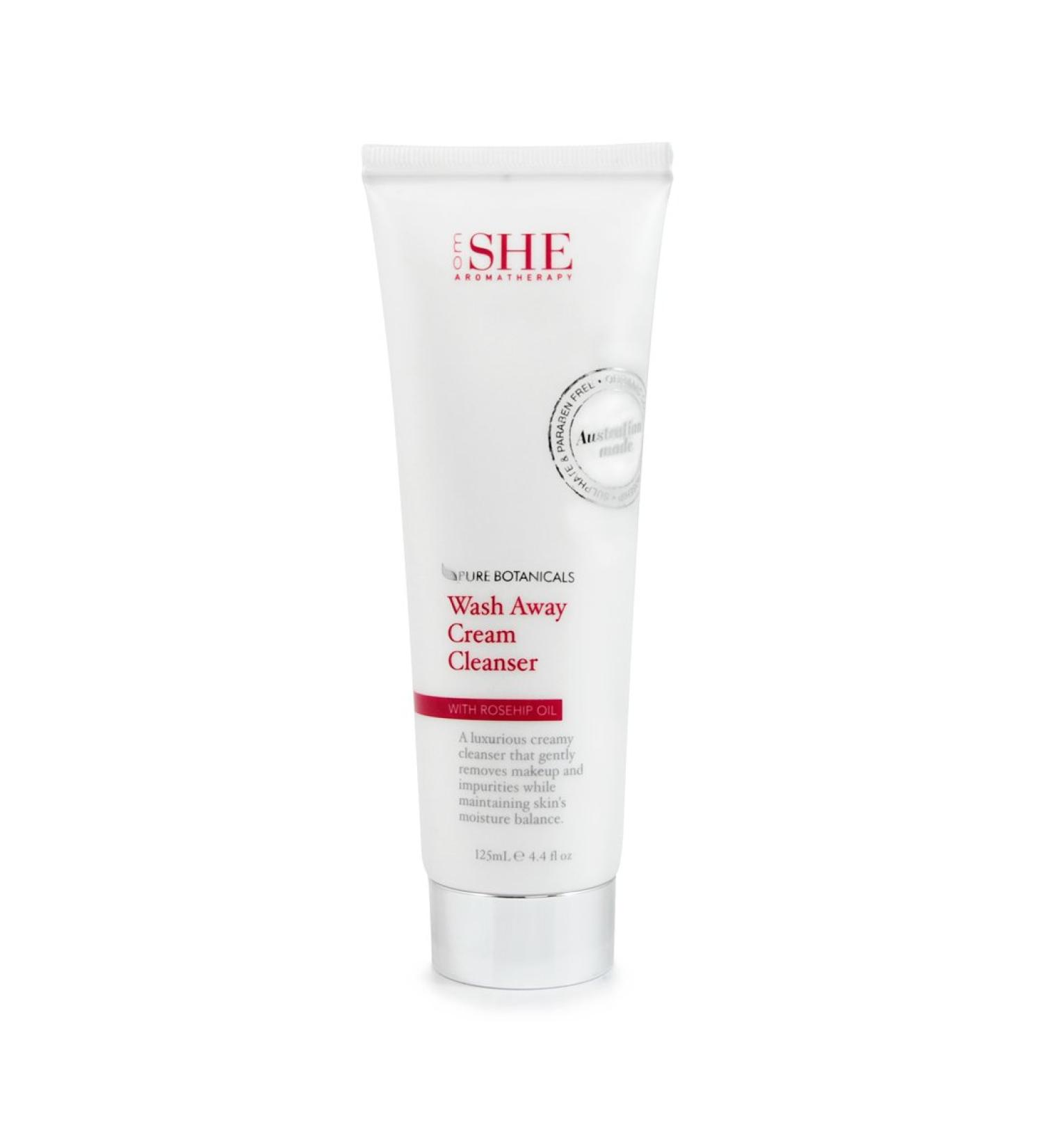 Om She Pure Botanicals Wash Away Cleansing Cream 125ml