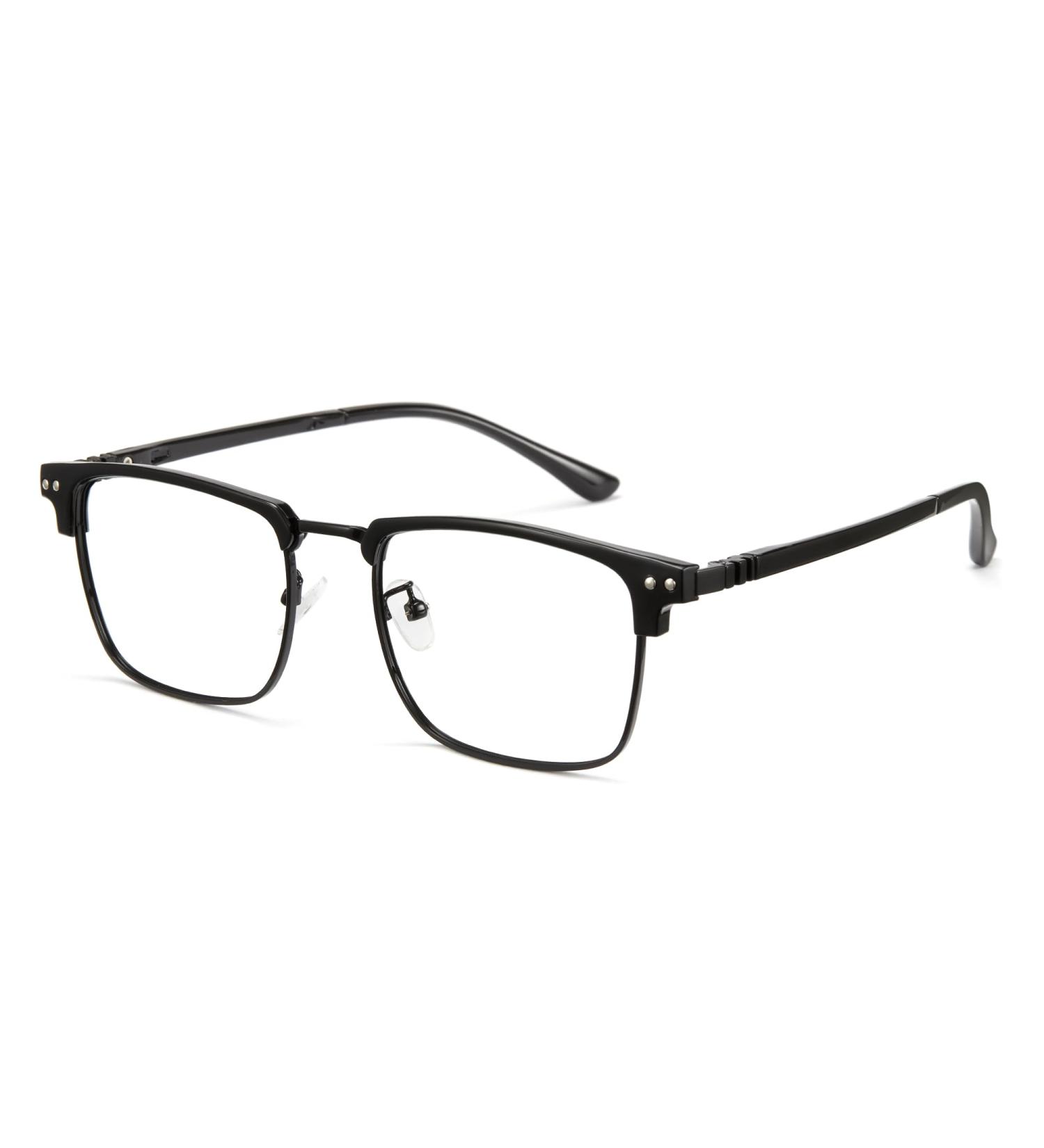 Cyxus Blue Light Filter Glasses for Men & Women | Computer & Gaming Safety Glasses | Non-Prescription Screen Glasses 03Black - Buy Online on SooperMarket.com