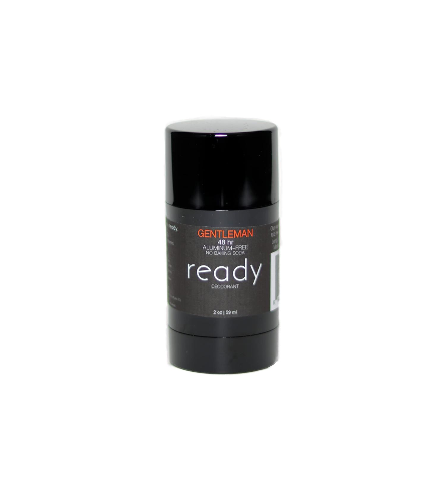 Men's Gentleman 2oz Ready Deodorant | Aluminum, Baking Soda, Talc Free - Buy Online on SooperMarket.com