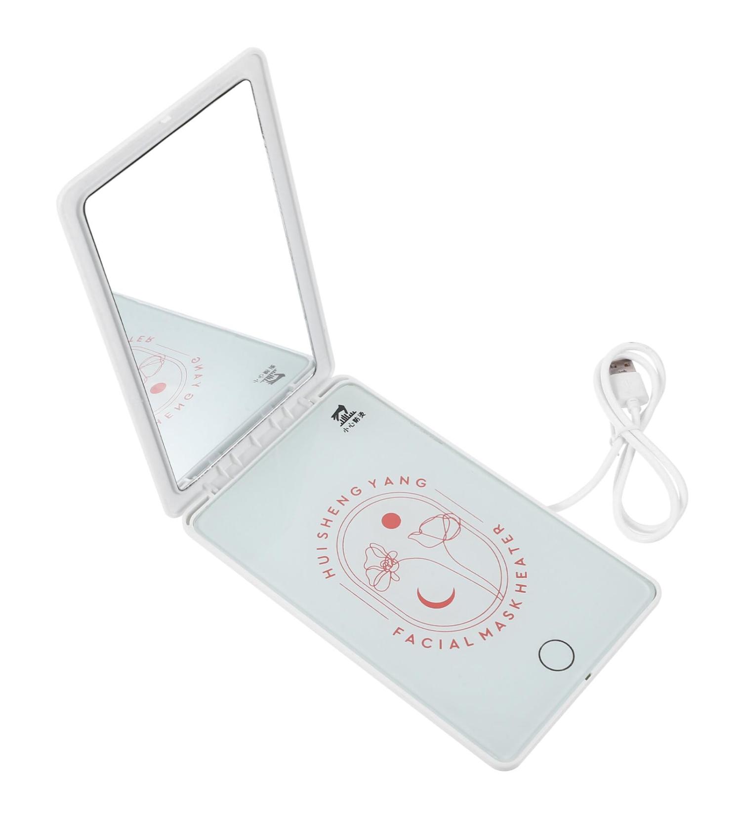 FOMIYES Heater Warmer Makeup Mirror Facial Care Heater Sheet Heating Device White - Buy Online on SooperMarket.com
