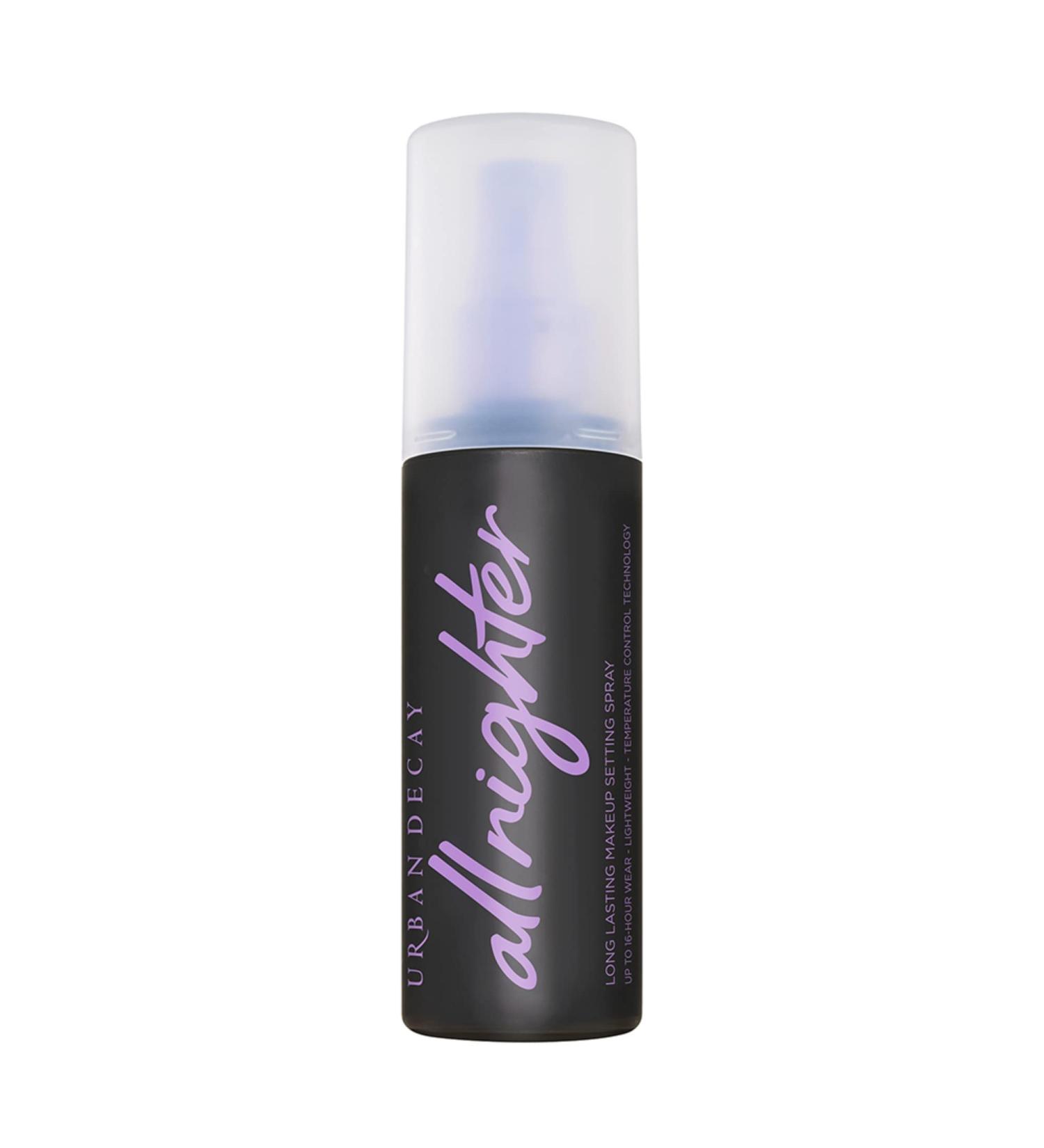Urban Decay All Nighter Long-Lasting Makeup Setting Spray - 16-Hour Award-Winning Finish - Oil-Free, Non-Drying Formula - 4.0 fl oz - Buy Online on SooperMarket.com