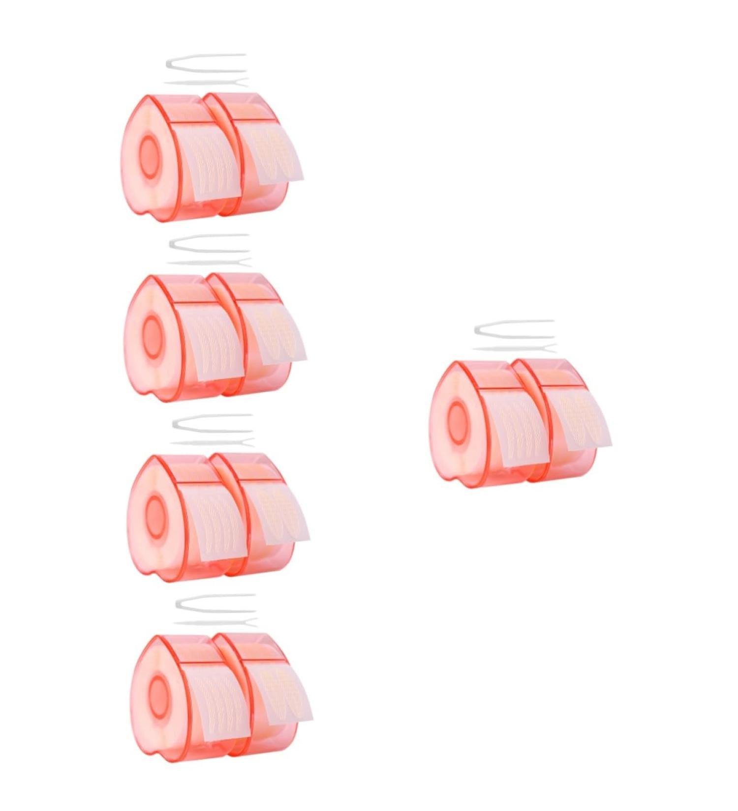 Beavorty Double Eyelid Glue 10 rolls Strip Invisible Stickers Double Moment Strips Tape Ktape Self-adhesive Lift Makeup Tapes 1 count (Pack of 1) As Shownx5pcs - Buy Online on SooperMarket.com