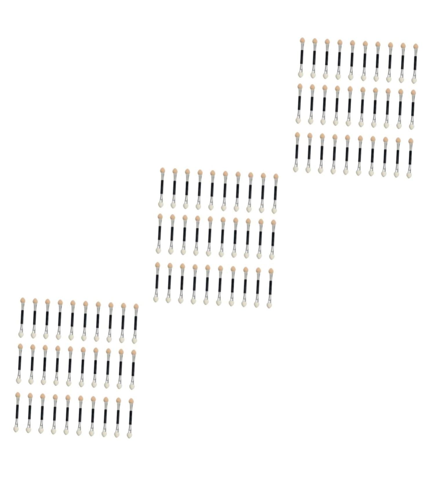 Beavorty 150 pcs for Stick Dual Eyeshadow Lady Double-headed Sponge Daily Brush Eye Shadow Women Tools - Buy Online on SooperMarket.com
