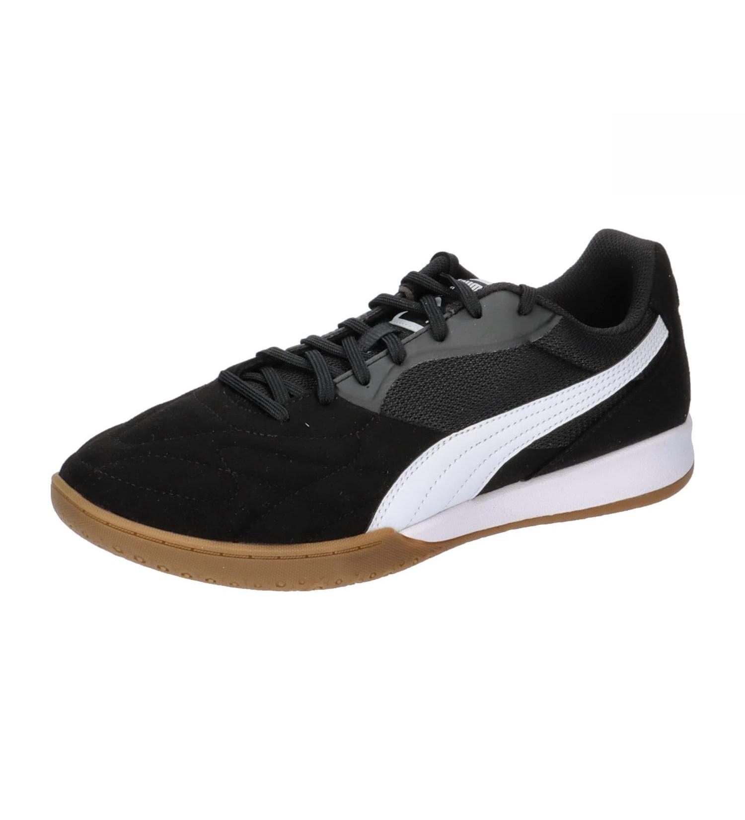 PUMA Unisex King Top It Football Shoe - 42 EU | Black White & Gold - International Shipping Available - Buy Online on SooperMarket.com