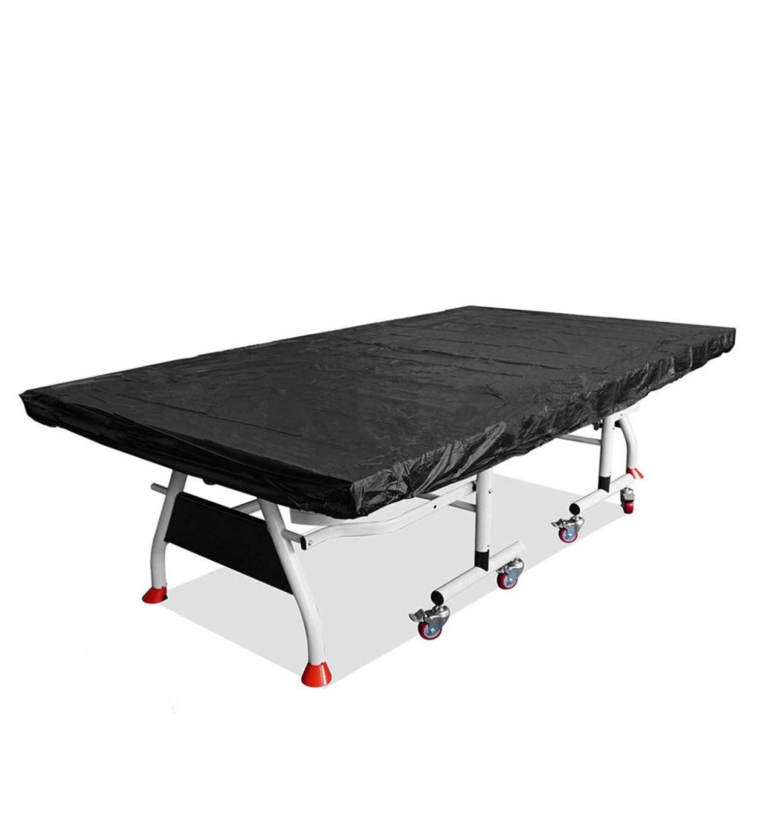 EDIONS Outdoor Table Tennis Table Cover  Waterproof and Dustproof Ping Pong Table Cover Breathable Polyester Protective Cover Can Be Used Indoors and Outdoors. Black onlytable Cover - Buy Online on SooperMarket.com