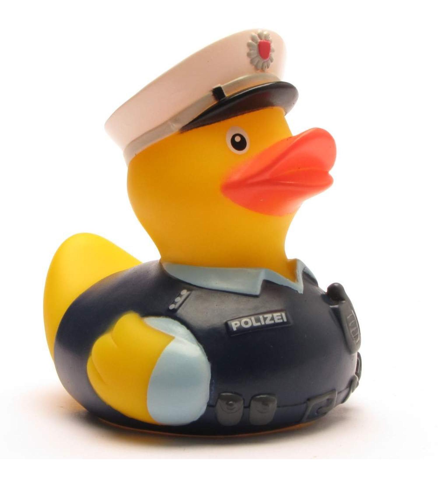 Buy Police Rubber Duck | Squeaking Bath Toy for Kids | Duckshop International Shipping - Buy Online on SooperMarket.com