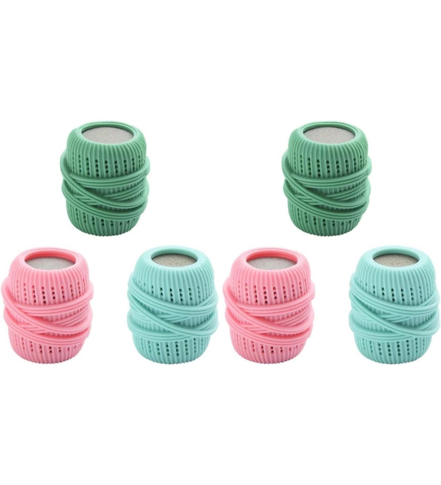 Washing Machine Laundry Ball Fabric Softener Dispenser Laundry Balls for Removal Washer Ball Dryer Washing Laundry Washing Sponge Household Substitute (6PC) - Buy Online on SooperMarket.com