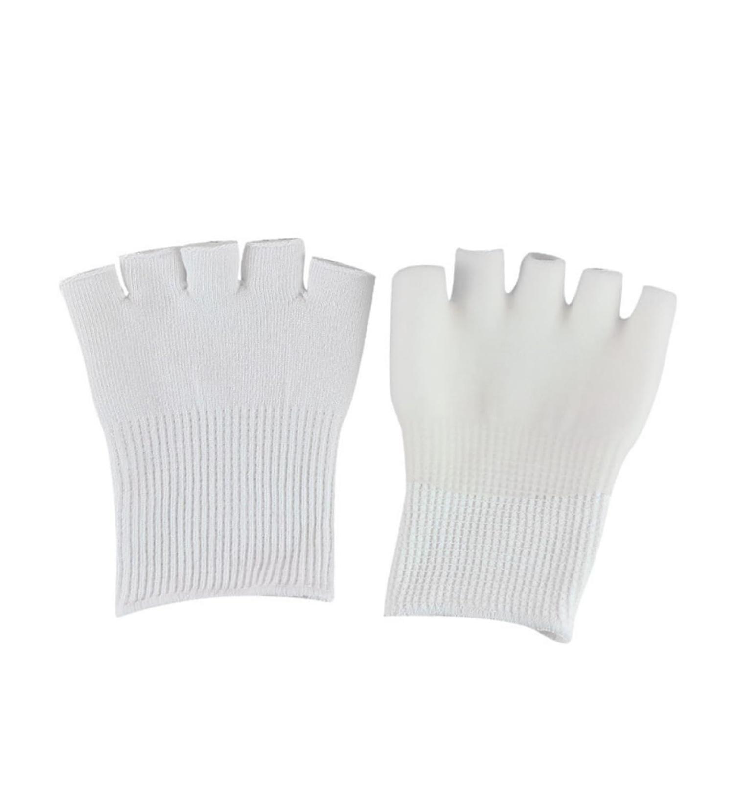 HAPINARY 1 Pair Gel Dry Cracked Heels Socks Cracked Foot Socks Open Toe Socks Thumb Bunion Corrector Five Finger Socks Silicone Socks Moisturising Foot Spa Socks White Moisturizing - Buy Online on SooperMarket.com