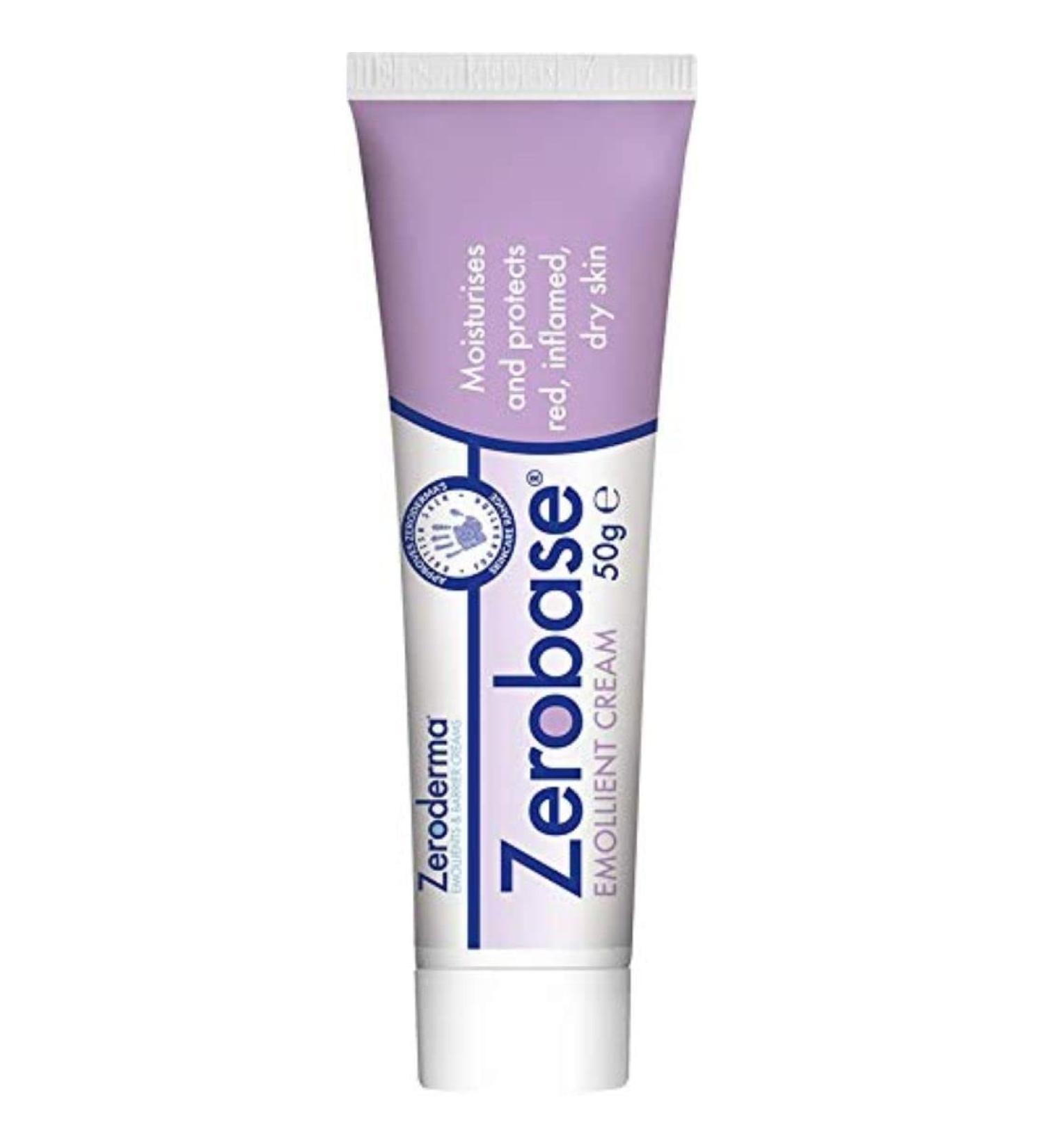 Zeroderma Zerobase Emollient Cream 50g - Moisturizing and Protecting Dry Skin - Buy Online on SooperMarket.com