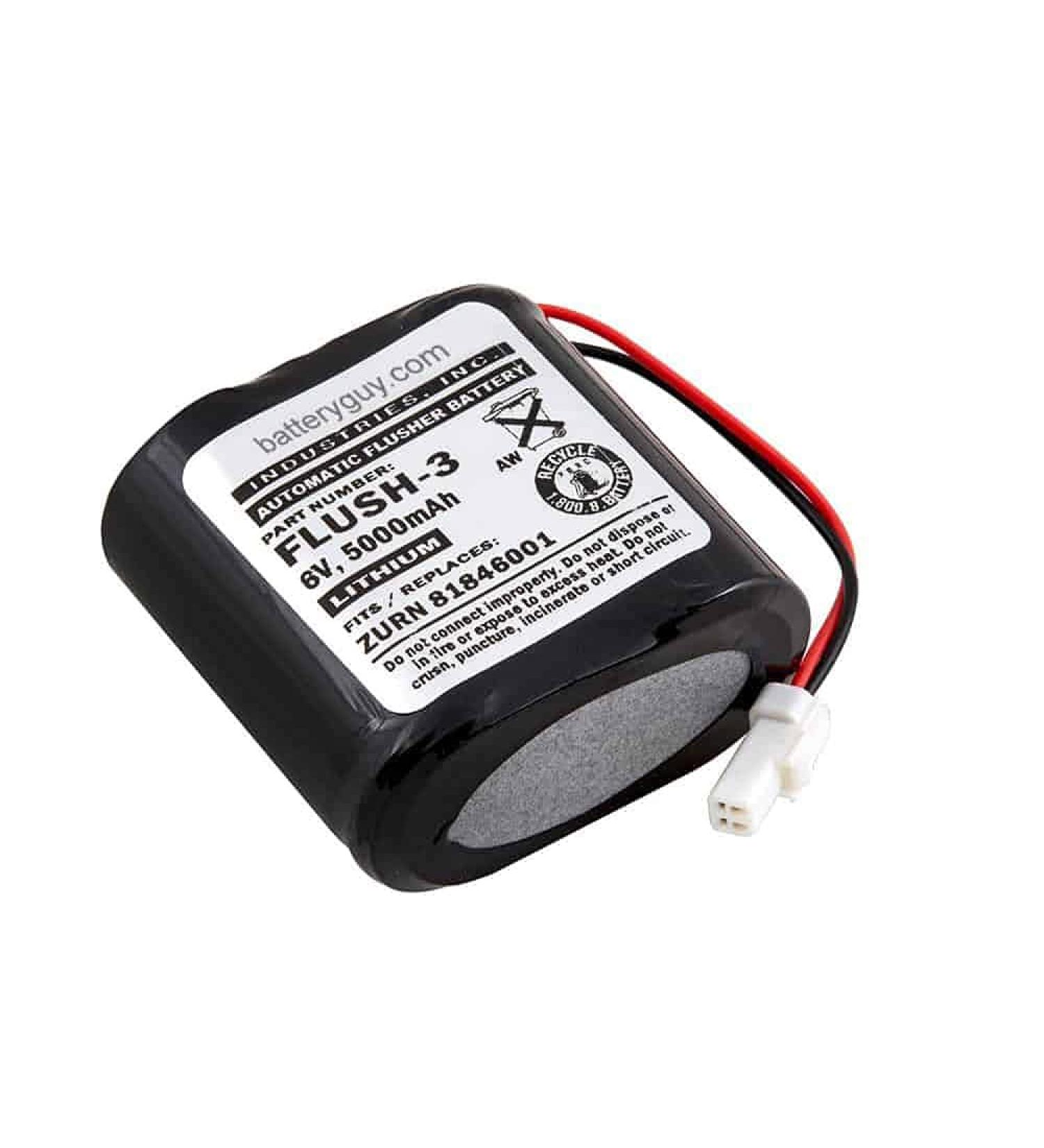 FLUSH-3 Automatic Flusher Battery 6.0V 5000mAh