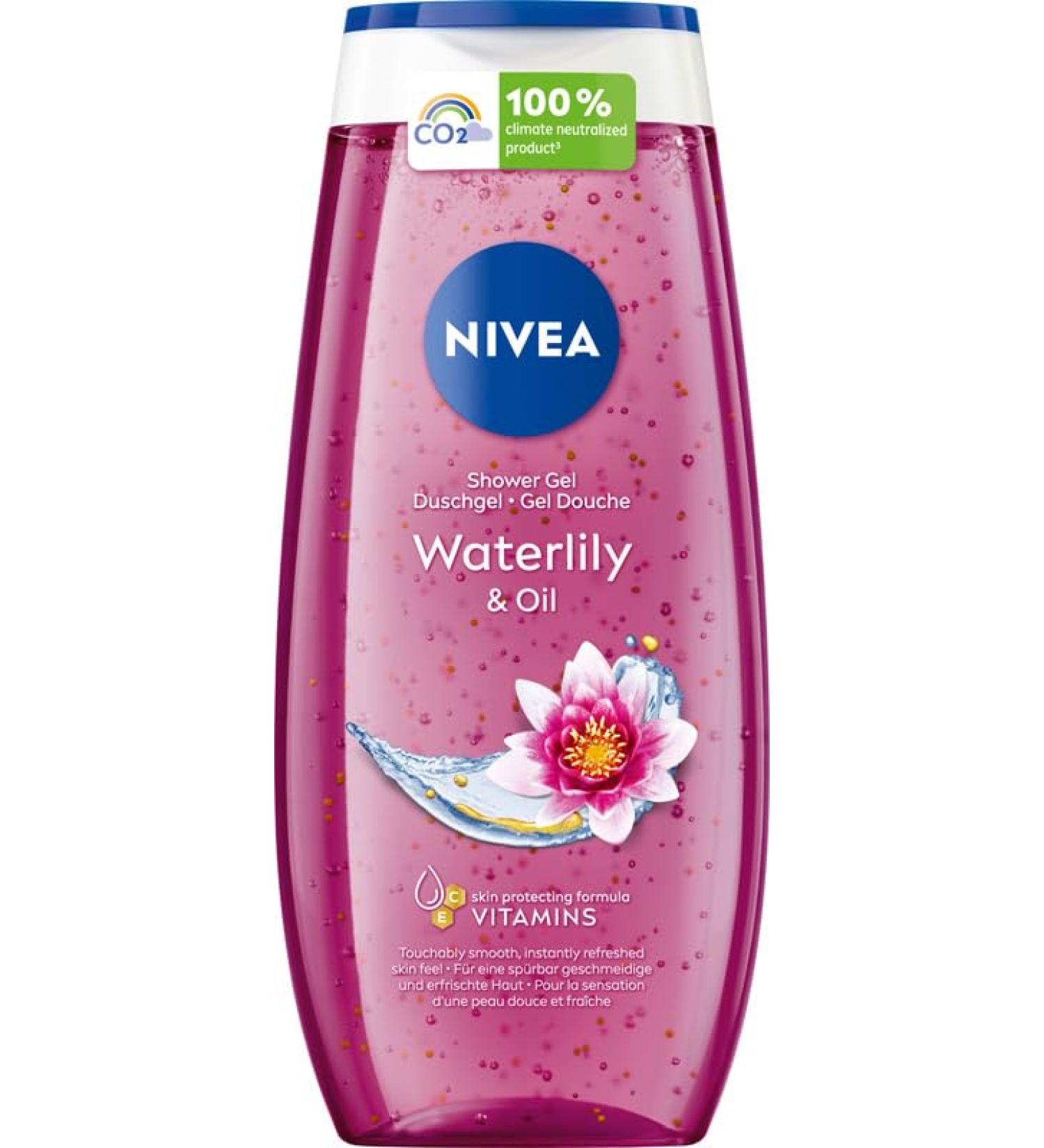 NIVEA Waterlily&Oil Shower Gel 250 ml - Buy Online on SooperMarket.com