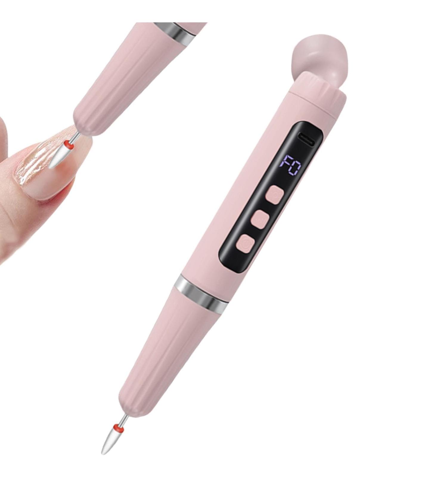 DASHIELL Cordless Nail Drill - 2 in 1 Electric Nail Drill Professional Nail File Nail File with Small UV Light Portable Electric Manicure Pedicure Kit for Acrylic Gel Nails Polishing Curing - Buy Online on SooperMarket.com
