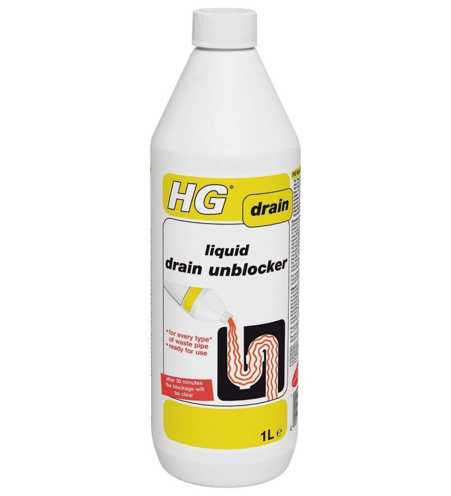 HG Drain Unblocker Extremely Powerful 1 L