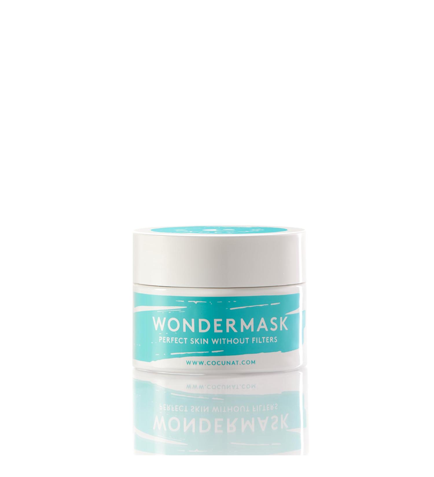 COCUNAT | Wondermask | Cleansing Face Mask | Detoxifies Exfoliates and Closes and Refines Pores | Clay Mask | Combination and Oily Skin | Mattifies | Eliminates Impurities | Blemishes | Acne | 50 ml - Buy Online on SooperMarket.com