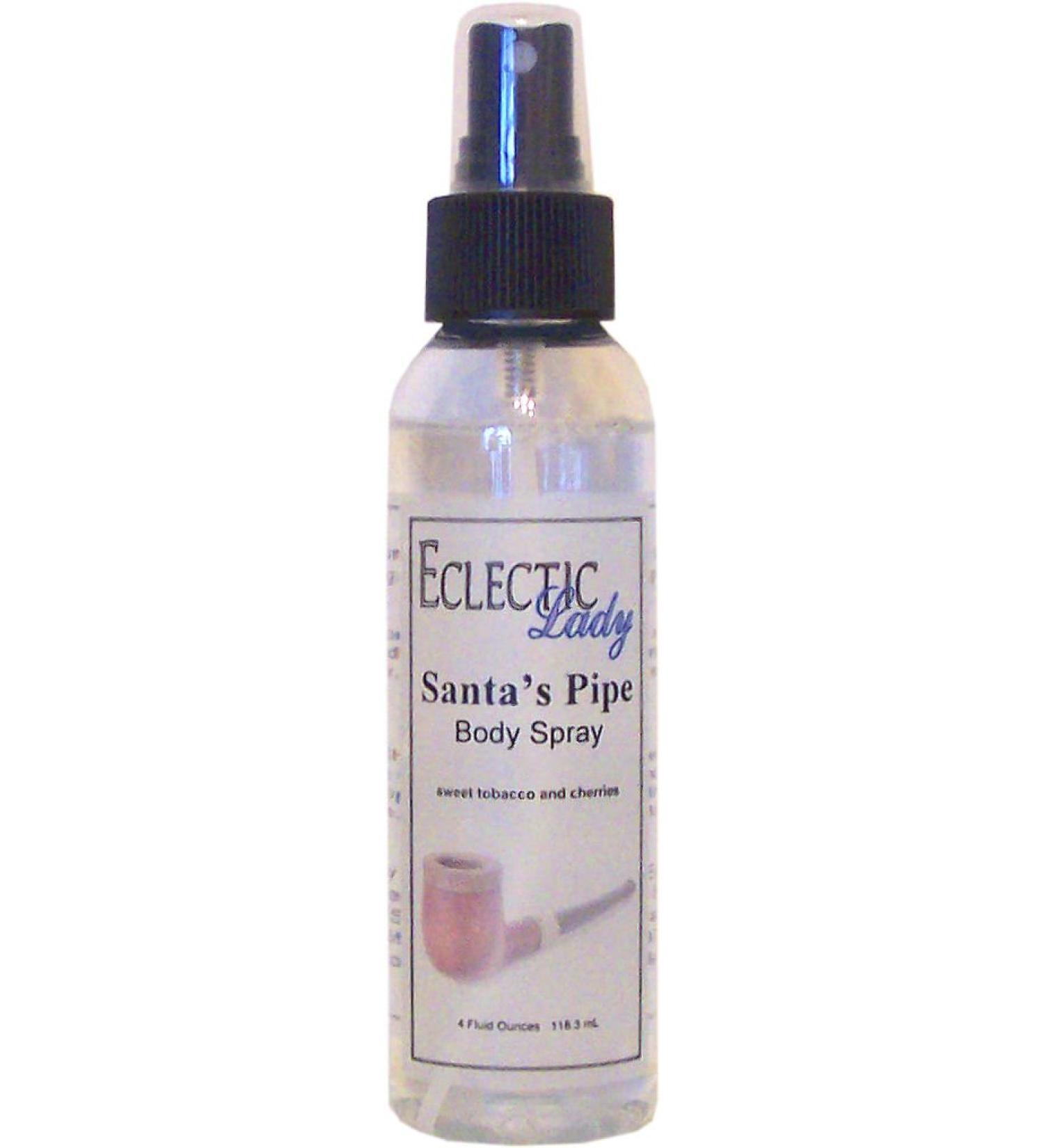 Santa's Pipe Body Spray 4 ounces Body Mist for Women with Clean Light & Gentle Fragrance Long Lasting Perfume with Comforting Scent for Men & Women Cologne with Soft Subtle Aroma For Daily Use 4 Fluid Ounces - Buy Online on SooperMarket.com