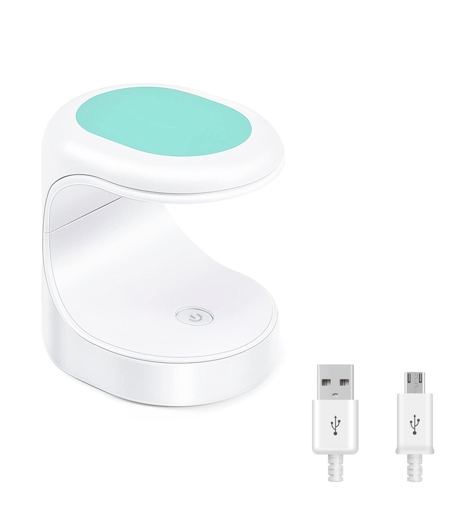 Buy Angnya Mini LED UV Nail Dryer Portable 16W USB Nail Lamp for Gel Nails Perfect for Manicure & Nail Art (Green) - Buy Online on SooperMarket.com
