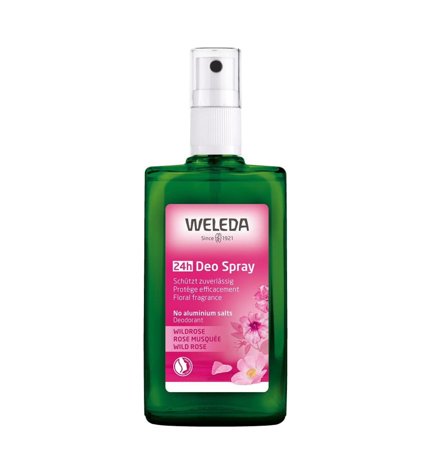 Weleda Wild Rose Deodorant 100 ml Fresh 100 ml (Pack of 1) - Buy Online on SooperMarket.com