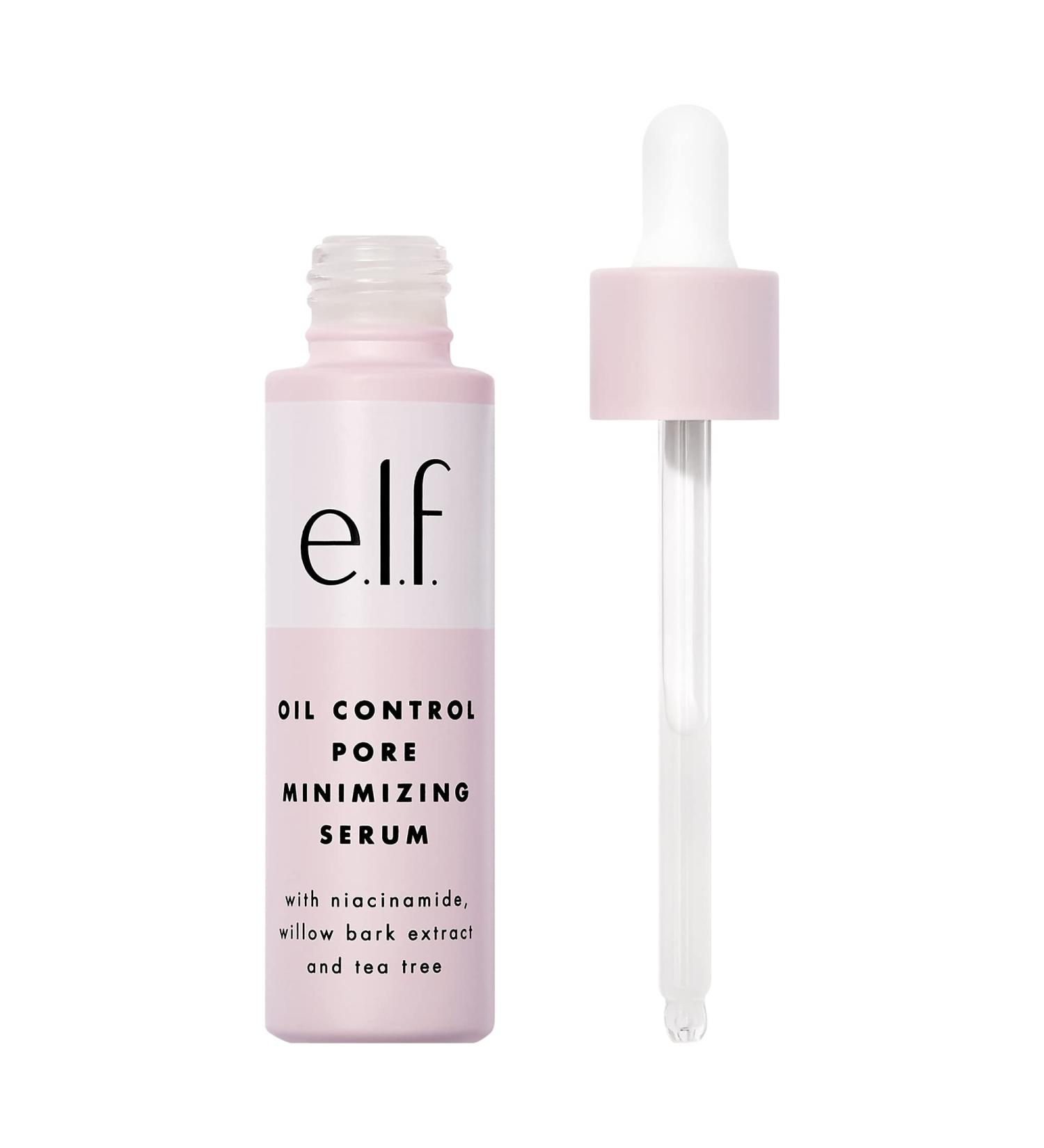 e.l.f. Oil Control Pore Minimizing Serum - Mattifying Formula for Smooth Skin - Buy Online on SooperMarket.com