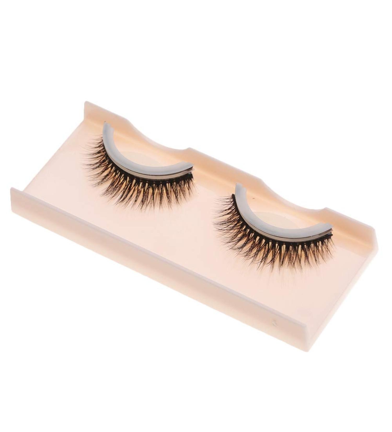 False Eyelashes 3D Professional Self Adhesive Eyelashes No Stimulation False Eyelashes Extension Handmade False Eyelashes Set Reusable Soft and Comfortable Makeup Thick Fake Eye Lashes(3D-05) - Buy Online on SooperMarket.com