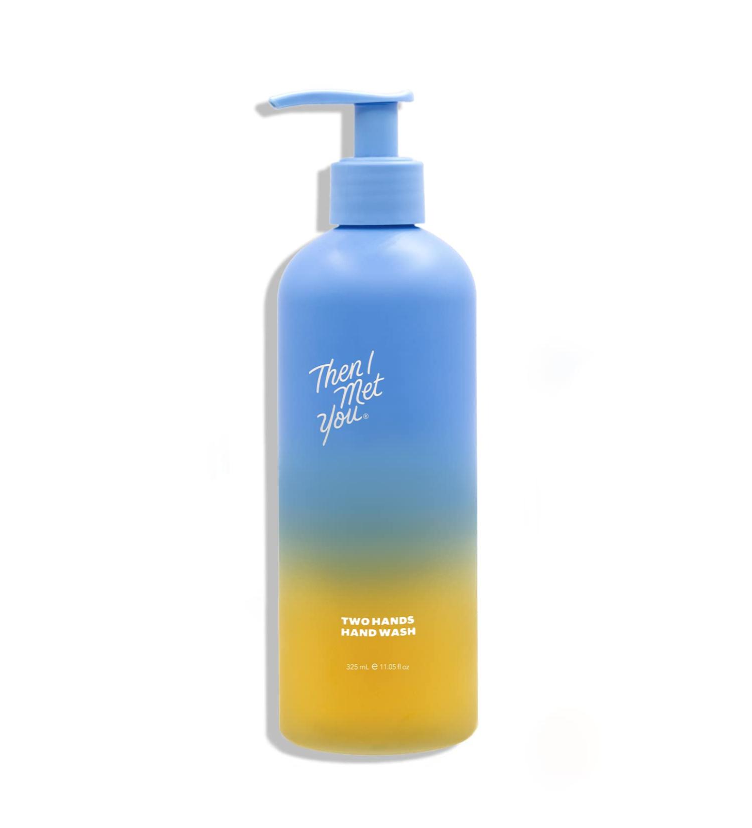 Then I Met You Two Hands Hand Wash | Moisturizing Vegan Cleanser with Grape Seed Olive & Seaberry Oils | 11.05 oz Pump Bottle for Nourished Skin - Buy Online on SooperMarket.com