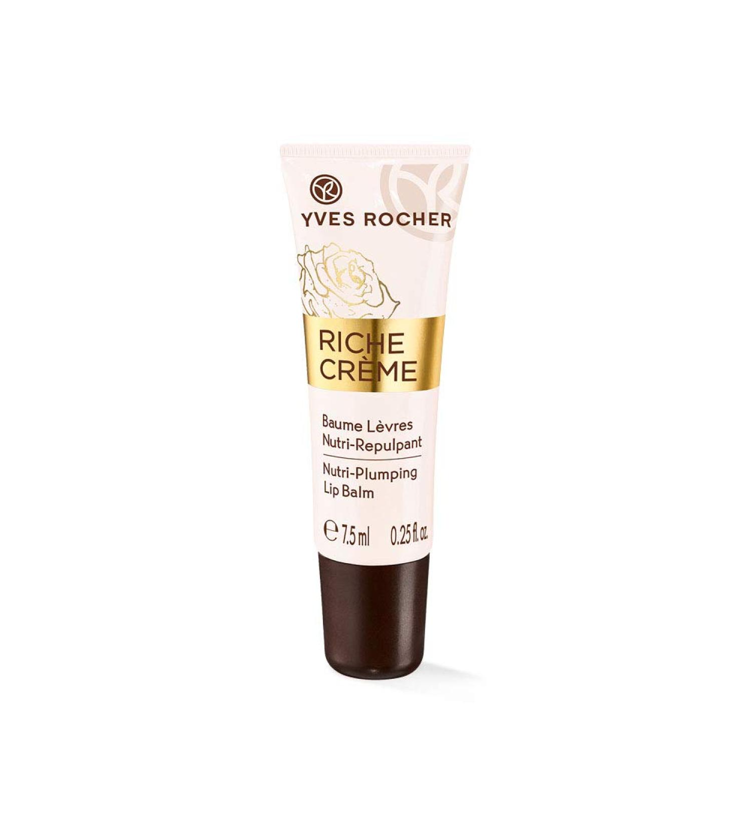 Buy Yves Rocher Riche Cr me Lip Care - Nourishing & Smoothing Intensive Lip Balm 7.5 ml (1 Pack) | Best for Delicate Lips - International Shipping Available - Buy Online on SooperMarket.com