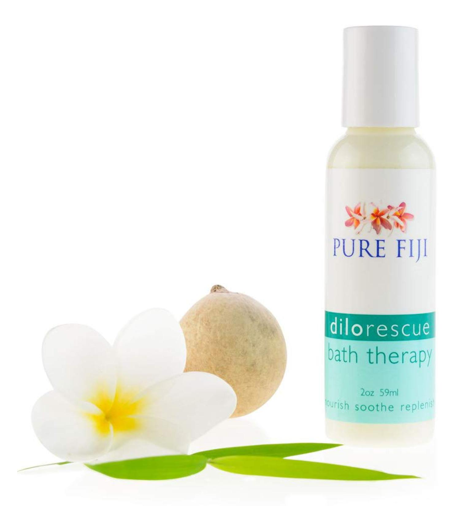 Pure Fiji Dilo Rescue Bath Therapy 2 oz - Organic Oil Soothing Soak - Buy Online on SooperMarket.com