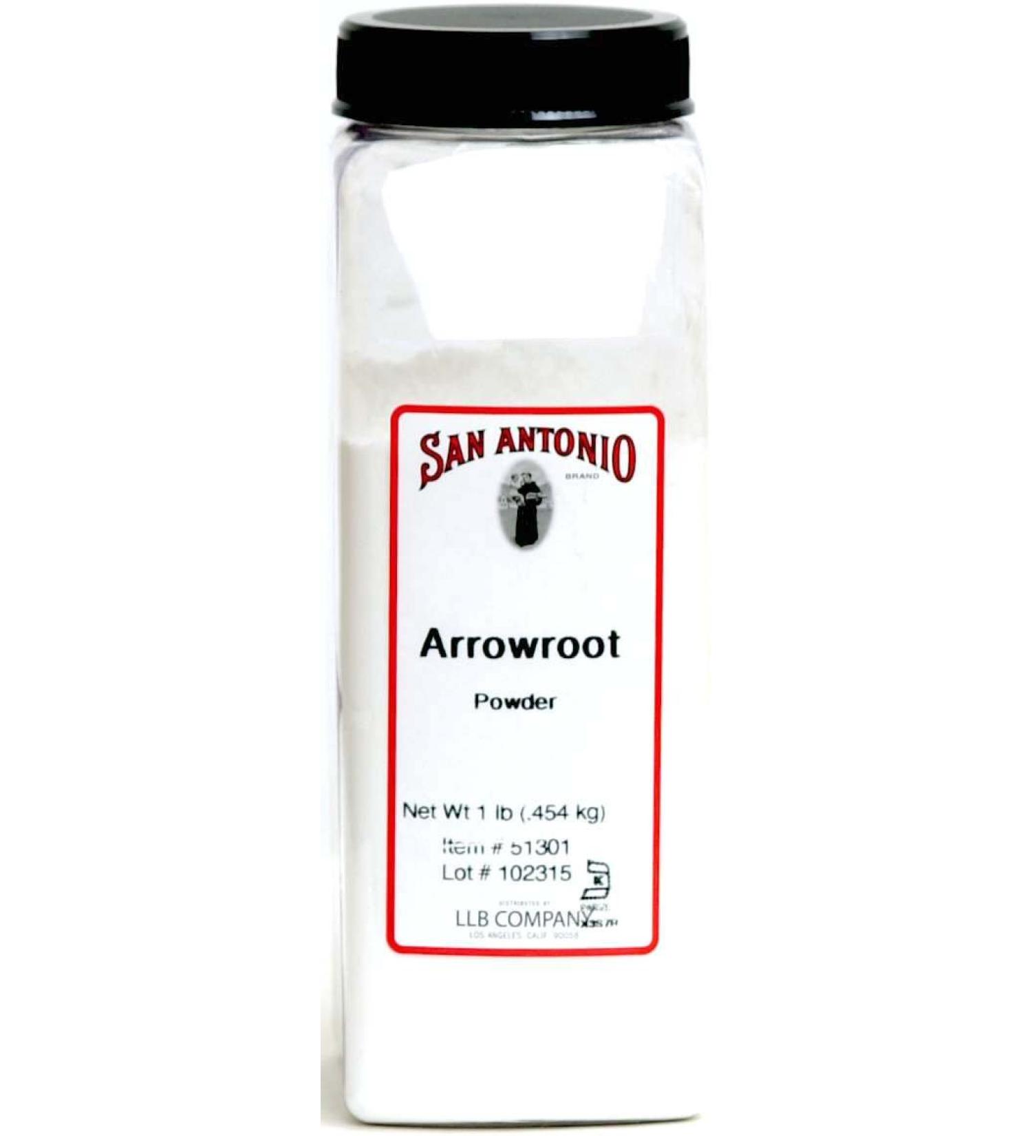 1-Pound Premium Ground Arrowroot Powder, Starch, Flour, (Maranta arundinacea)