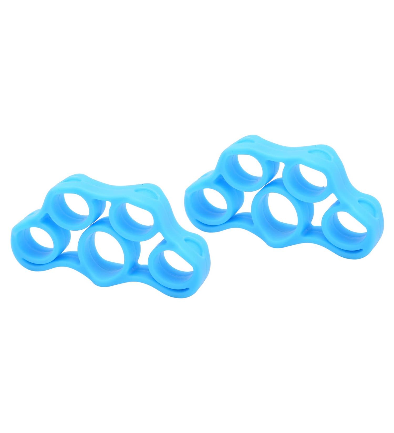 Finger Strength Trainer 2pcs Portable Environmentally Friendly Finger Movement Enhance Finger Grip Finger Strengthener for Recovery for Elderly Light Blue 6.6lb - Buy Online on SooperMarket.com