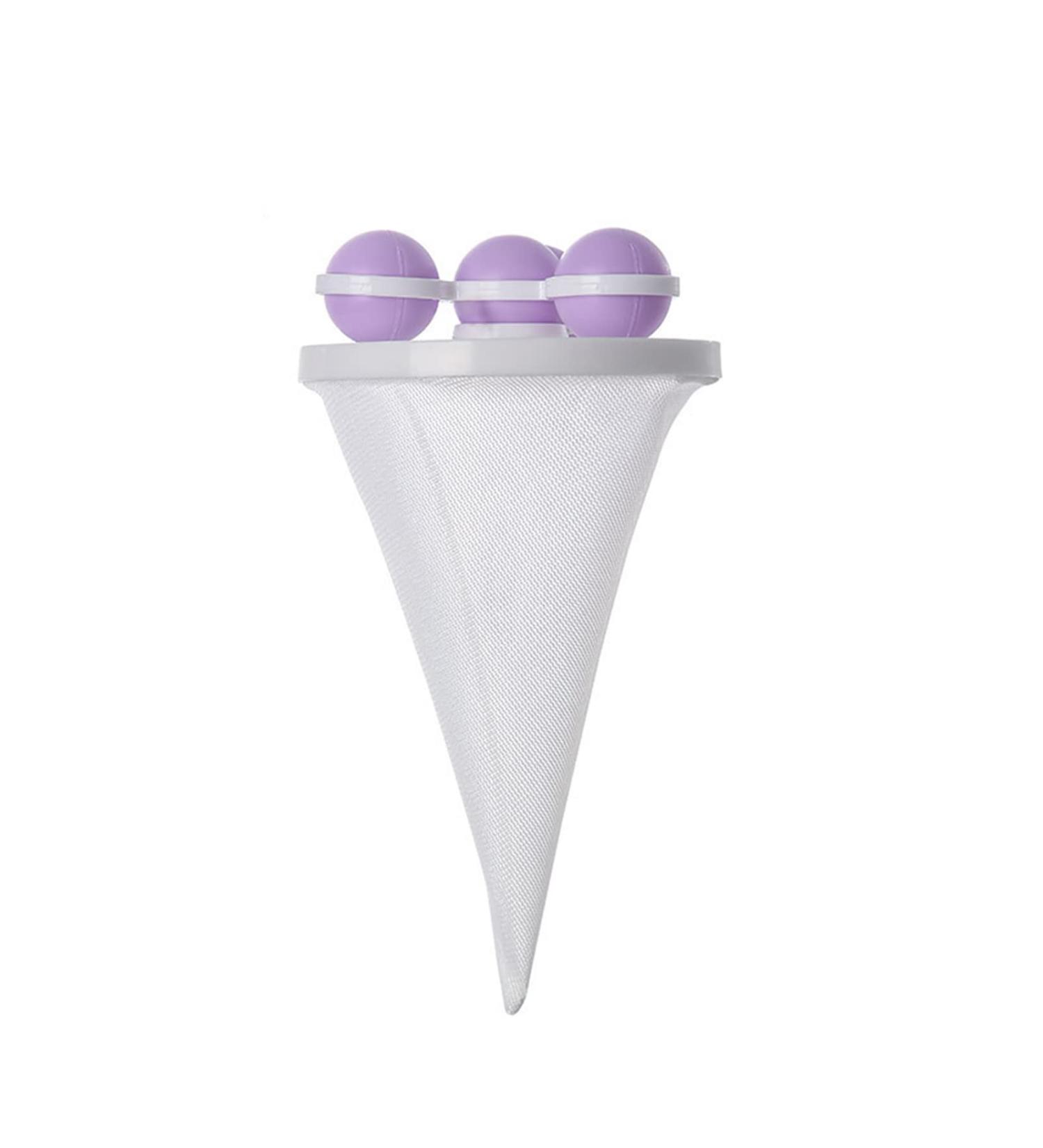 Fcnjsao Washing Machine Filter Mesh Bag Hair Filter Net Pouch Reusable Washing Machine Floating Mesh Bag Hair Filtering Mesh Washing Machine Floating Hair Filtering Mesh Removal Purple - Buy Online on SooperMarket.com