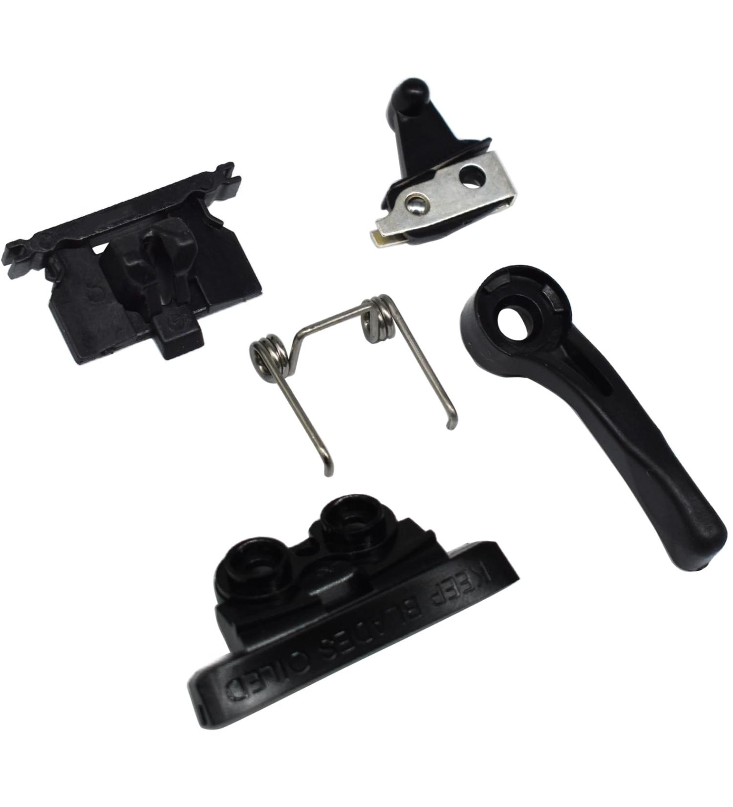 Professional Hair Clipper Accessories Repairing Parts Adjusting Lever Latch Plate Switch Button Spring Tension Cam Follower Compatible with Wahl Magic Clip 8148 8591 8504 1919 (Black) - Buy Online on SooperMarket.com