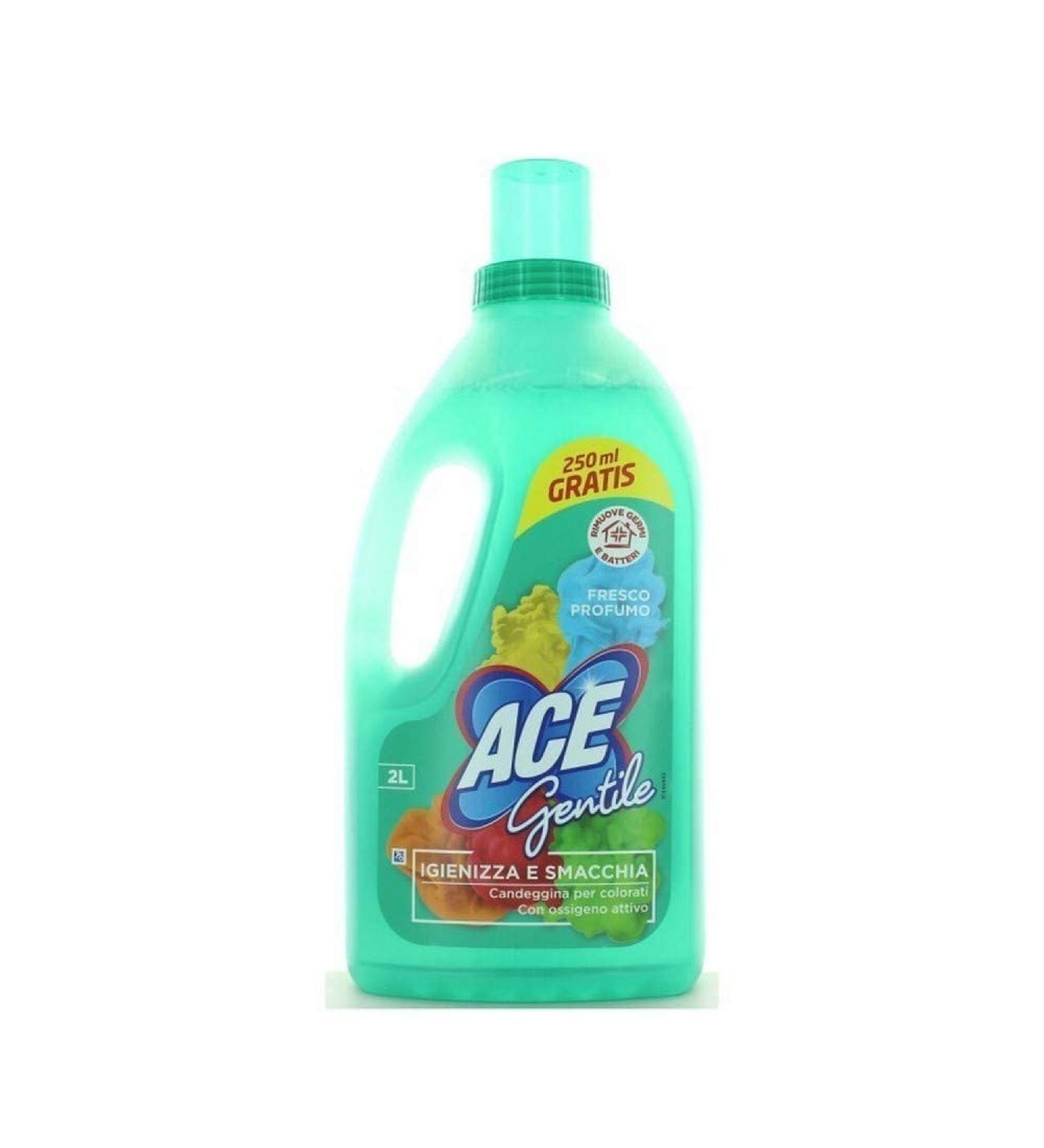 Buy ACE Gentle Stain Remover for Delicate Fabrics - OXY-Color Formula 2L | International Shipping Available - Buy Online on SooperMarket.com