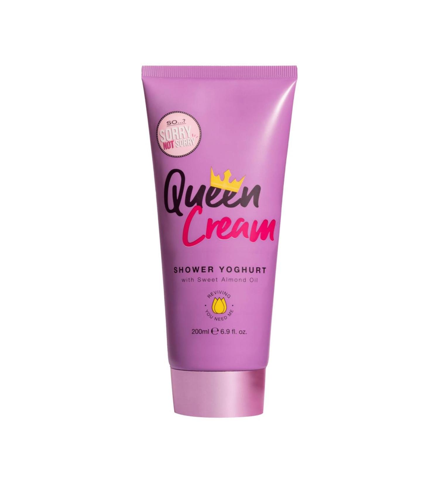 So Sorry Not Sorry Womens Queen Cream Vegan Shower Yoghurt (200ml) 55010 - Buy Online on SooperMarket.com