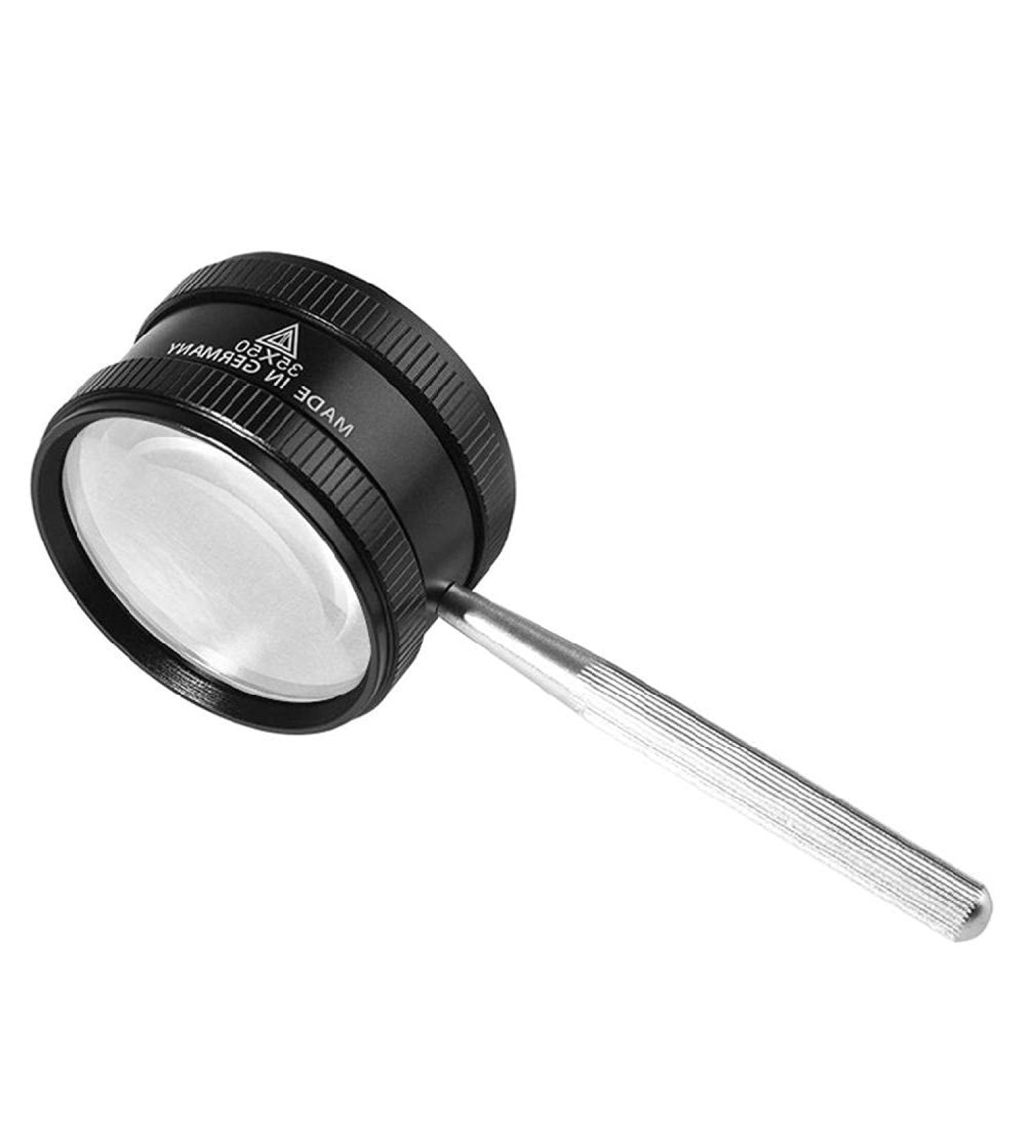 35X Handheld Magnifier Metal High Clarity Reading Glass Portable Loupe Jewelry Magnifier for Seniors Reading Magnifier Glasses - Buy Online on SooperMarket.com