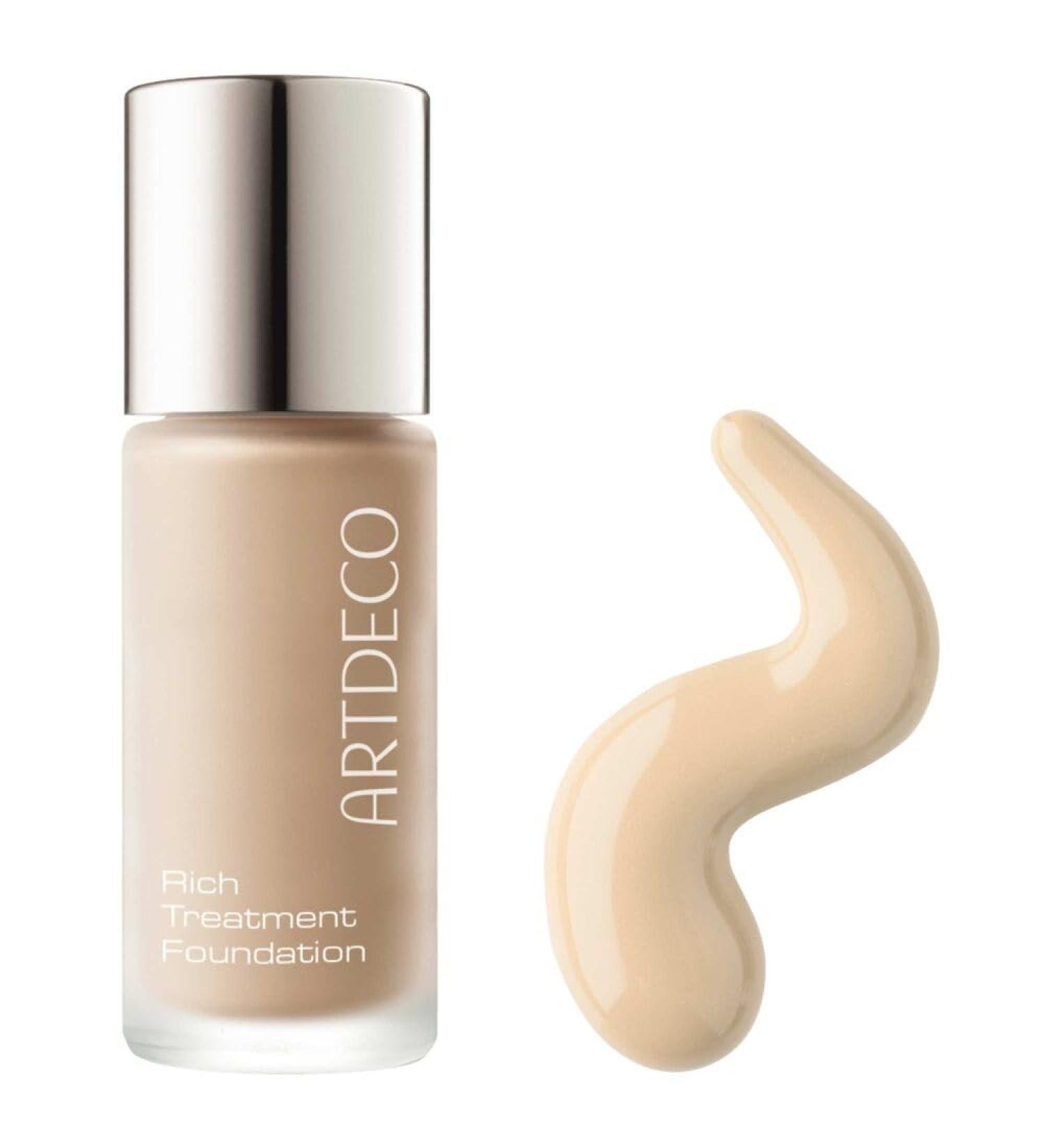 ARTDECO Rich Treatment Foundation - Waterproof Cream Foundation | 20 ml - Light Porcelain - International Shipping Available - Buy Online on SooperMarket.com