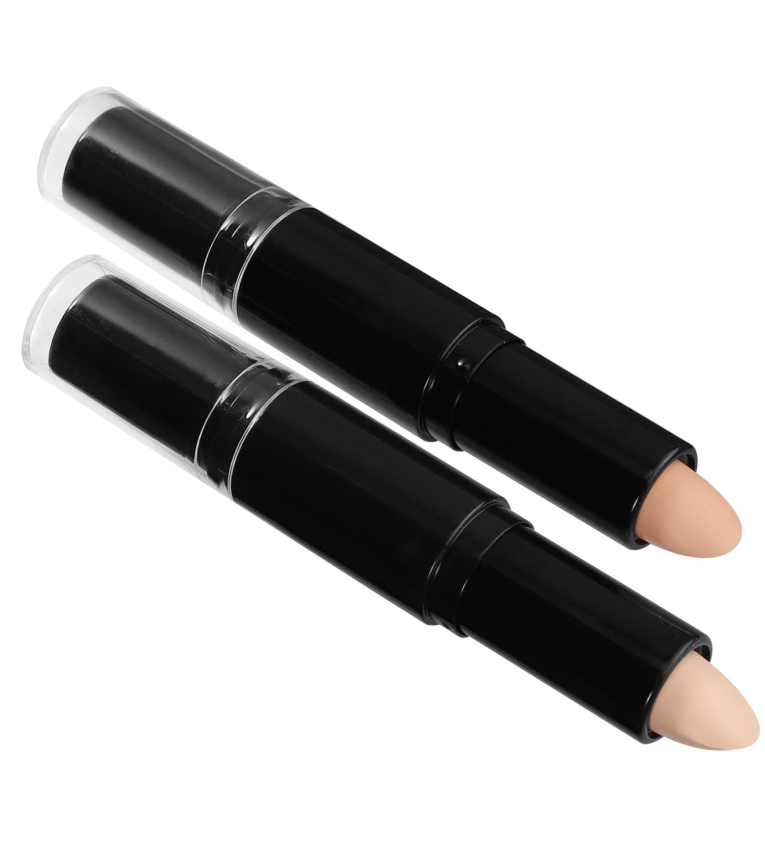 Mikinona 2pcs Contour Stick Contouring Stick for Makeup Contouring Stick for Face Concealer Stick for Makeup Highlighter Stick for Face Makeup Concealer Stick Women Makeup Supplies - Buy Online on SooperMarket.com