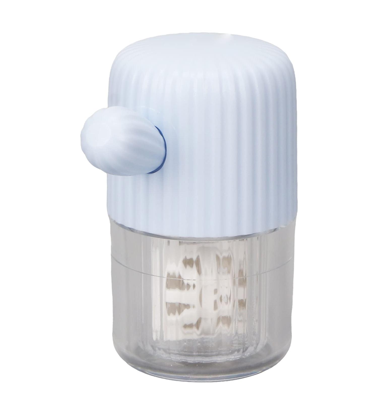 Contact Lens Cleaner - Portable Mini Wash Box for Home Use (Blue) | Travel-Friendly Lens Care - Buy Online on SooperMarket.com