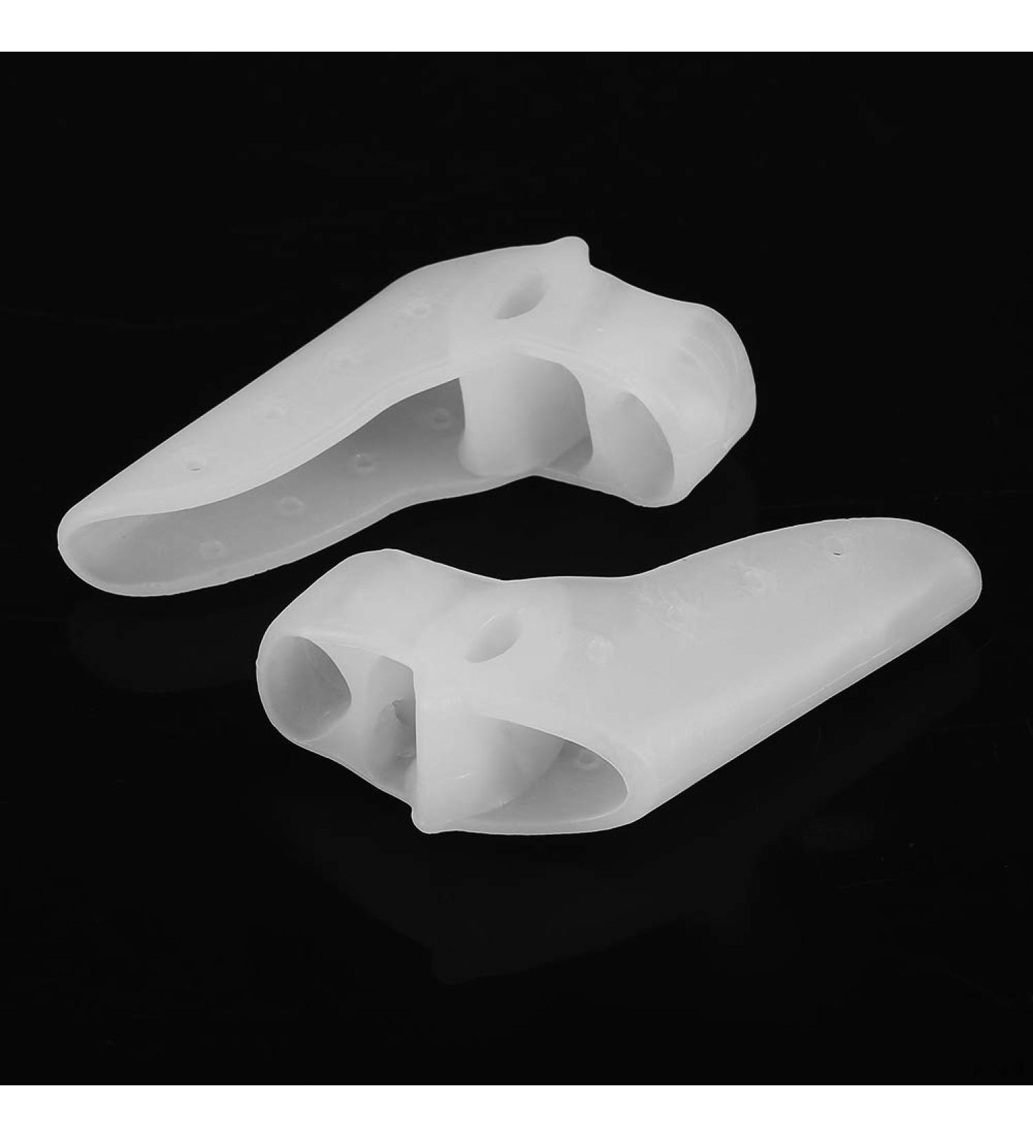 Comfortable Gel Toe Separator - 2 Pairs for Bunion, Hammer Toes, Hallux Valgus - Antiskid Toe Corrector - Buy Online on SooperMarket.com