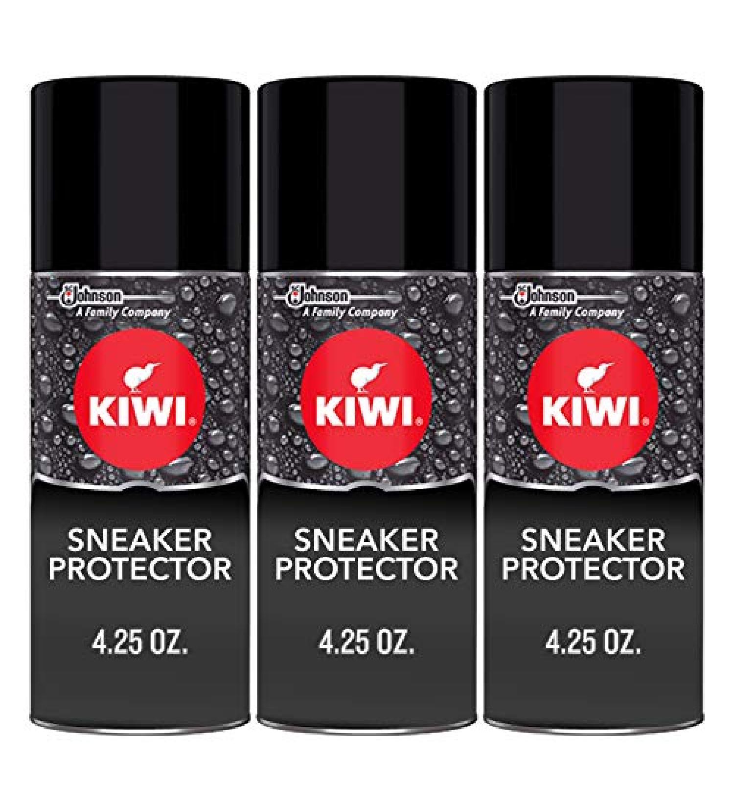KIWI Shoe Waterproofer Protector - 1 Count, Black | Long-lasting Waterproofing Solution - Buy Online on SooperMarket.com