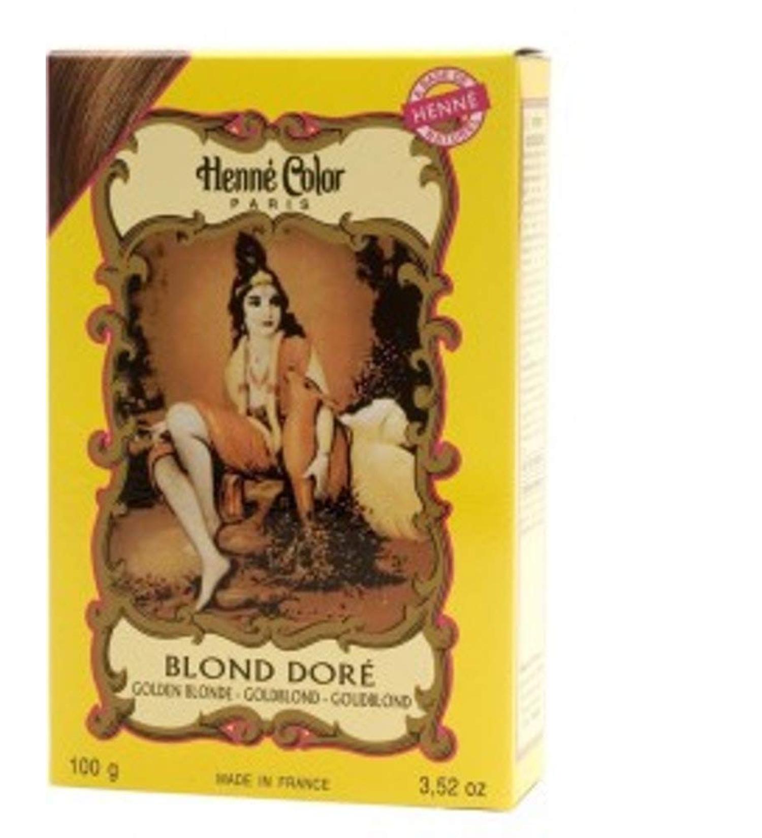 Henn Color: Golden Blonde (golden blonde) Henn Color (100 g) gold 100 g (1 pack)
