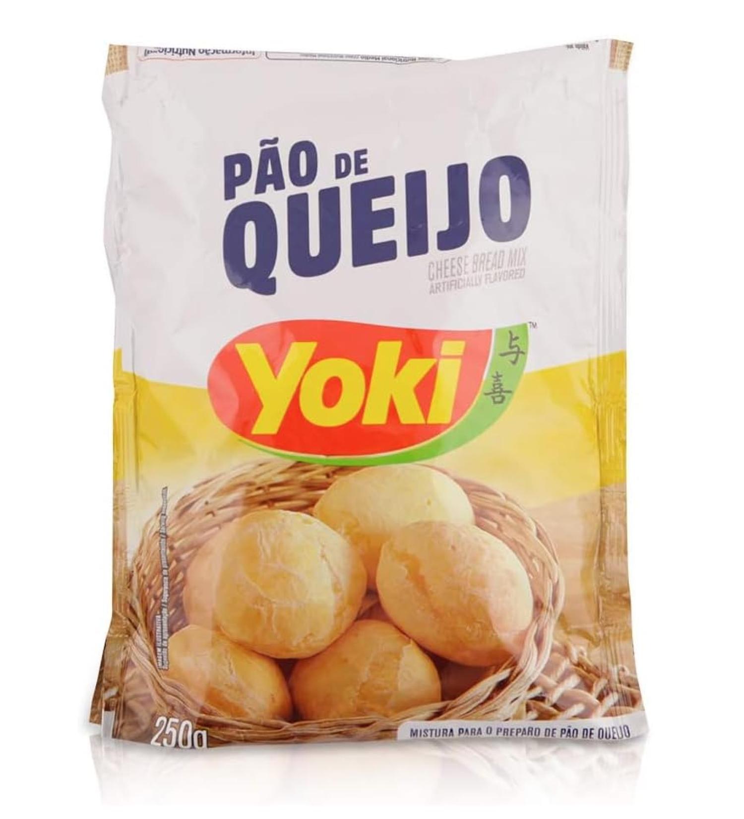 Yoki Cheese Bread Mix 250g - P o de Queijo/Queso - Pack of 3