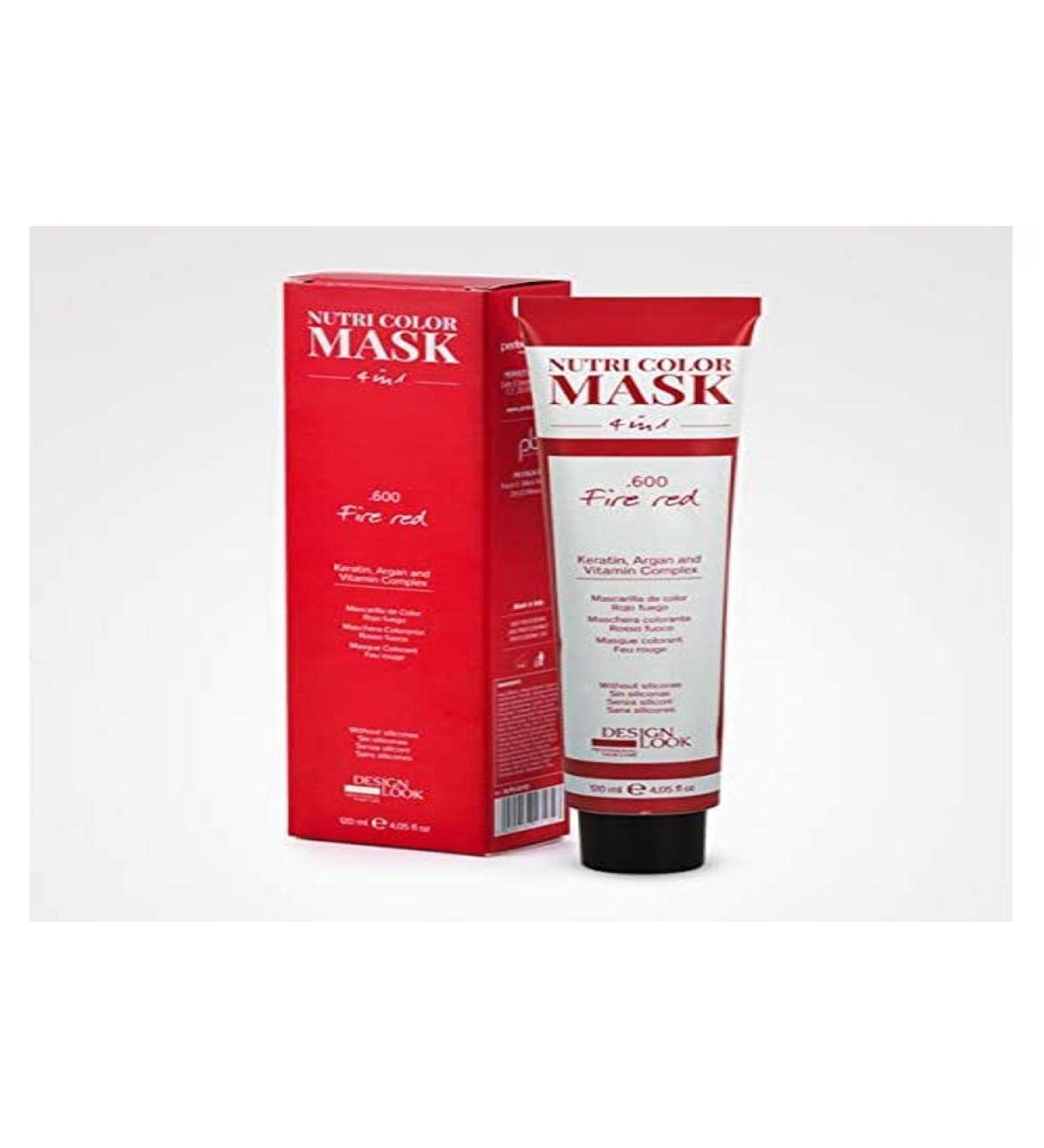 DESIGN LOOK NUTRI Color Mask 4-in-1 Fire Red 120 ml unique standard