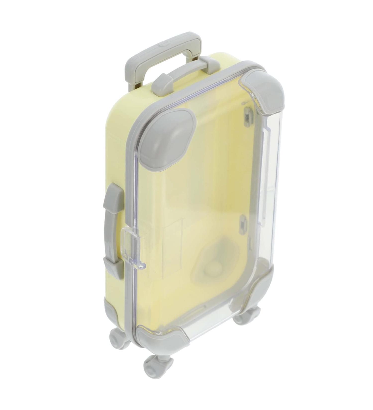DOITOOL False Eyelash Suitcase - Empty Luggage Case for Eyelashes | Mini Plastic Storage Box for Lashes | International Shipping Available - Buy Online on SooperMarket.com
