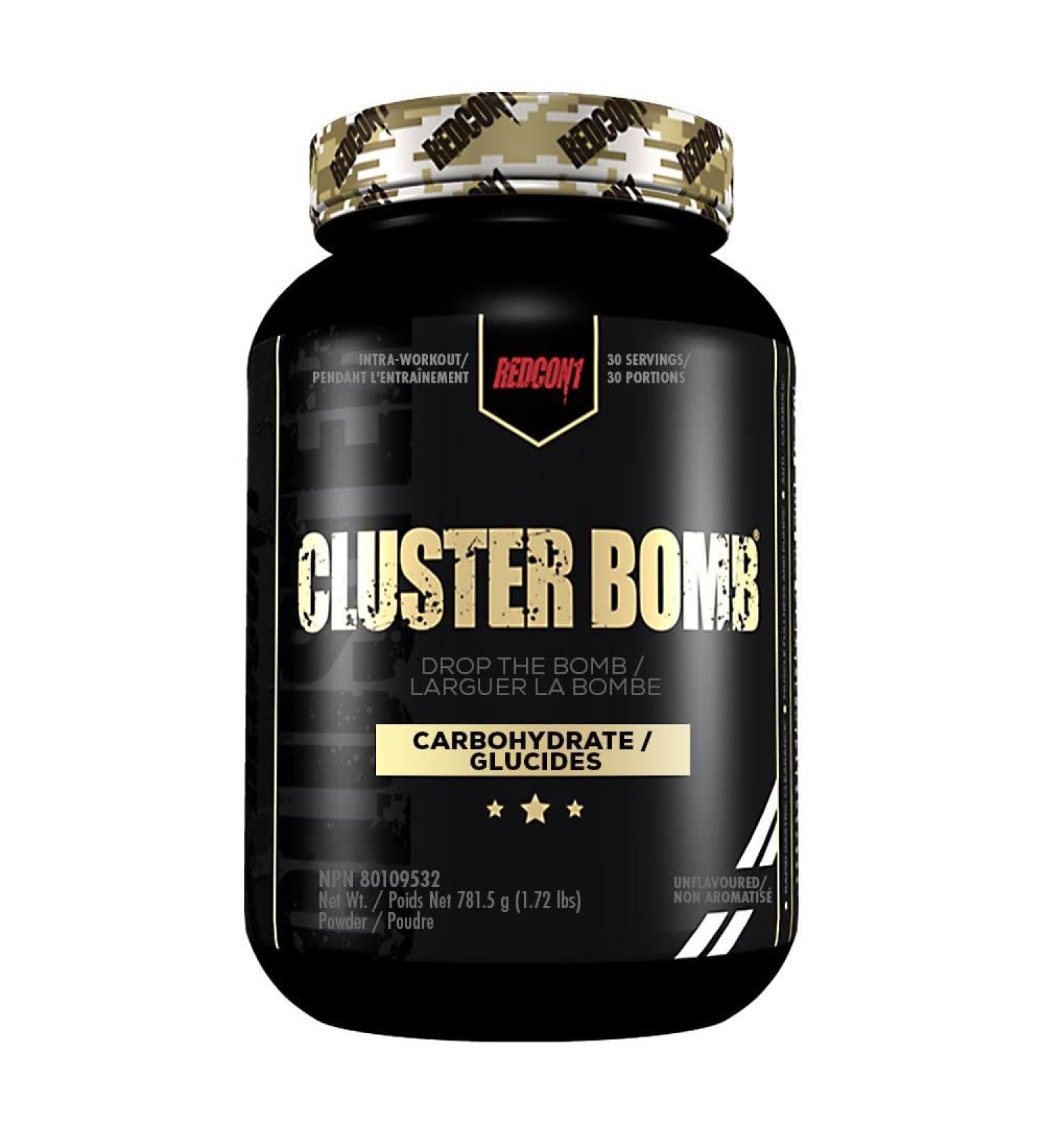Redcon1 Clusterbomb - Intra/Post Workout Carbohydrates 30 Servings (Unflavored) - Buy Online on SooperMarket.com