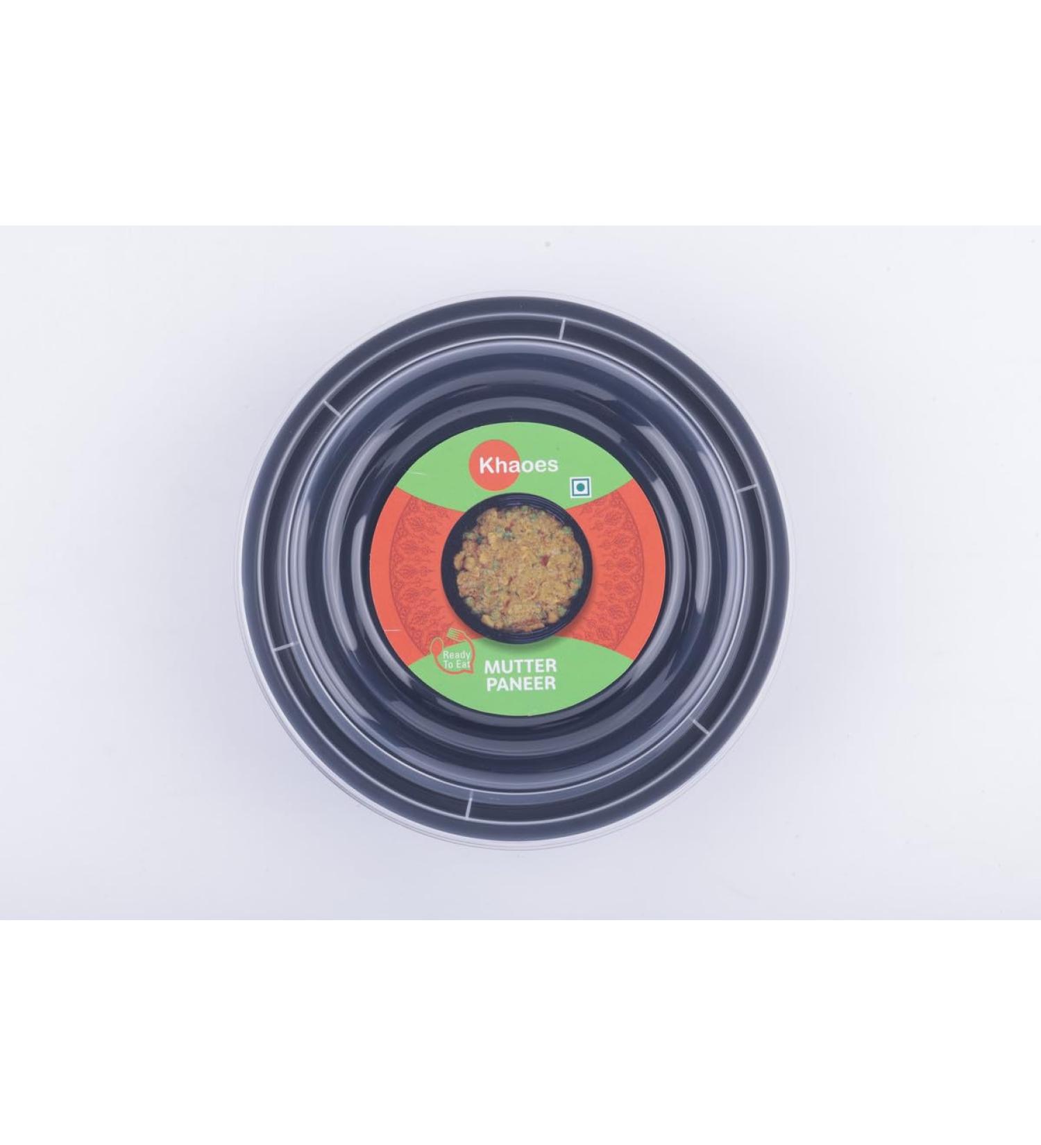 Khaoes Ready to Eat Mutter Paneer Instant Mutter Paneer with No Added Preservative and Colours (Item Weight : 76 gr Pack Of 1) - Buy Online on SooperMarket.com